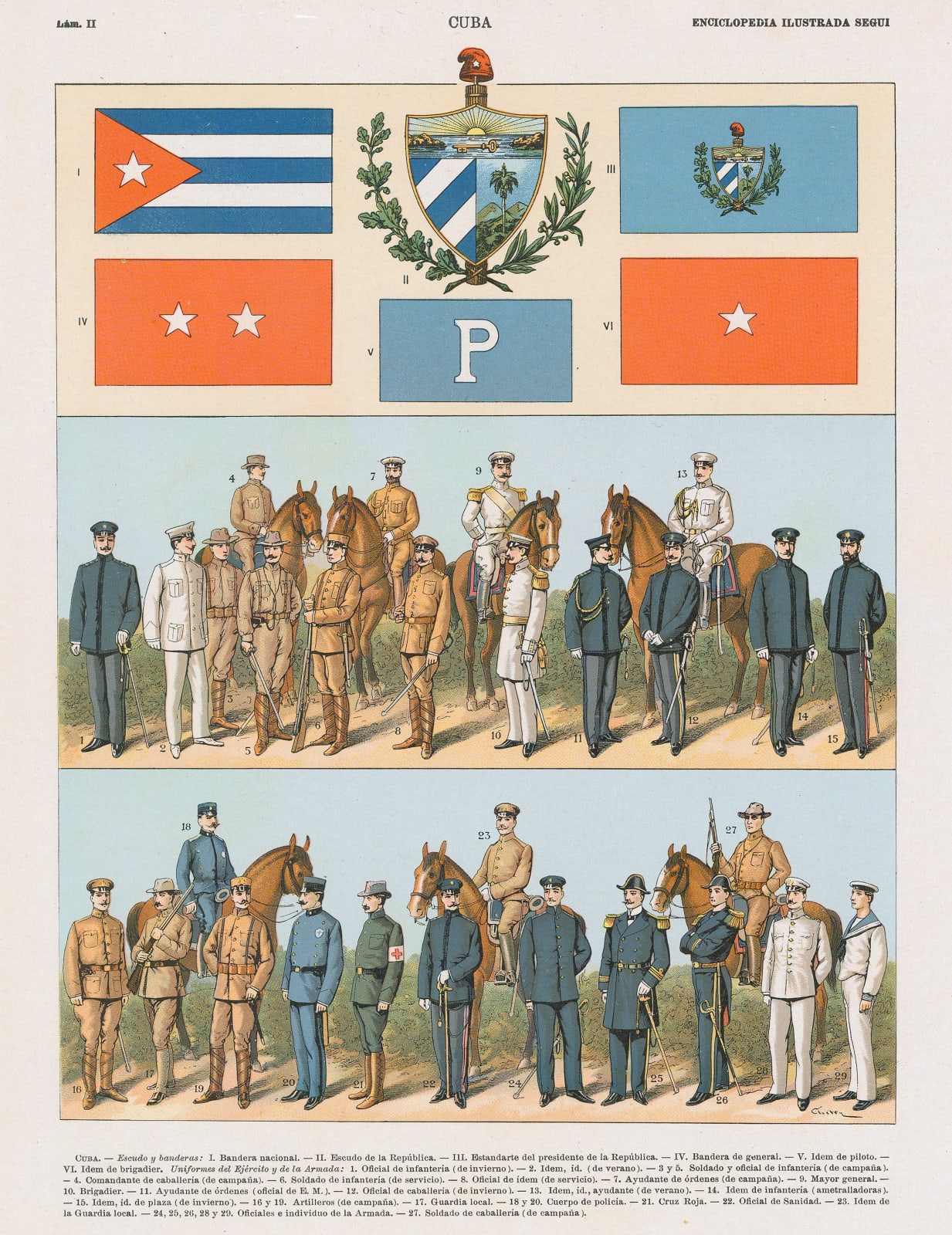 Enciclopedia Segui, Cuba, 1910 c.
