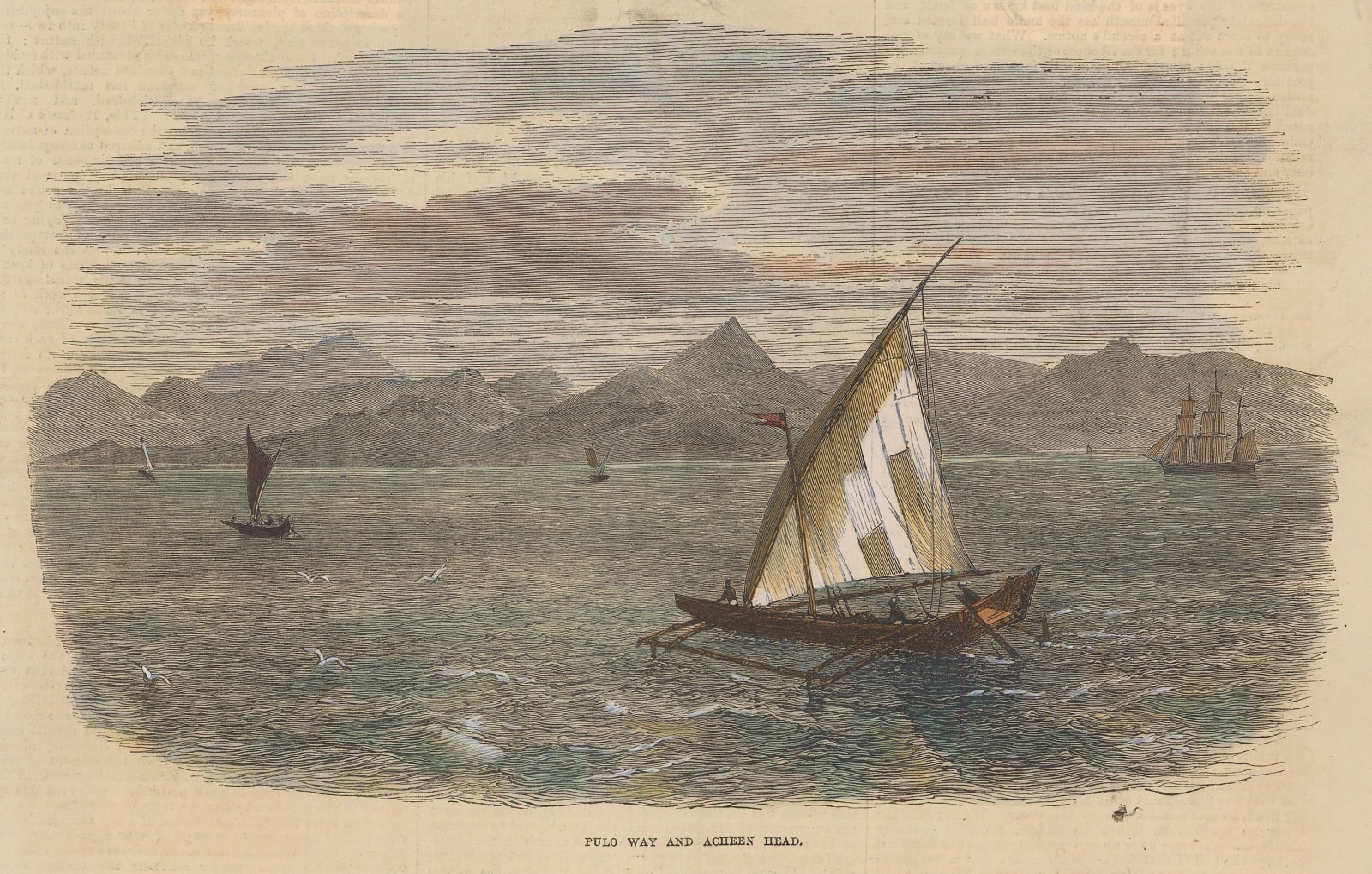 Illustrated London News (ILN), Indonesia - Sumatra, Aceh, 1860 c.