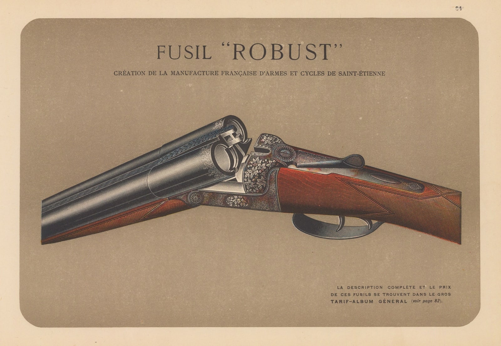 Paul Mahler, Shooting - Gun, 1907 c.