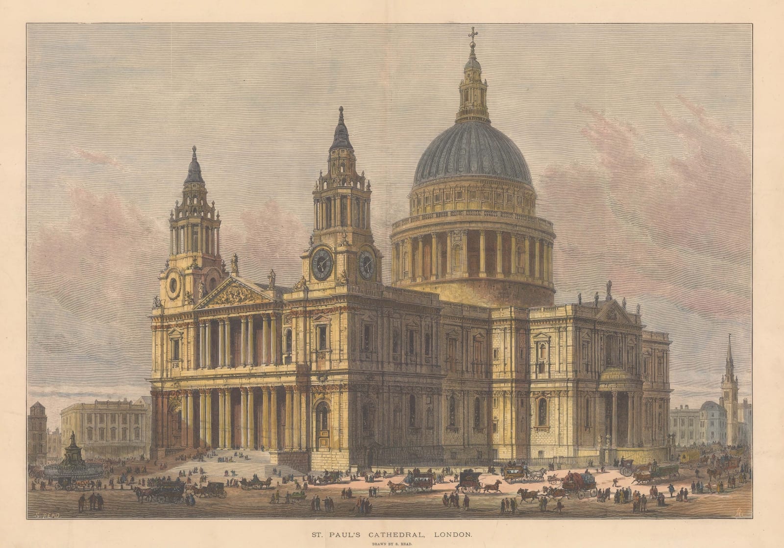 Illustrated London News (ILN), London - St. Paul's Cathedral, 1883