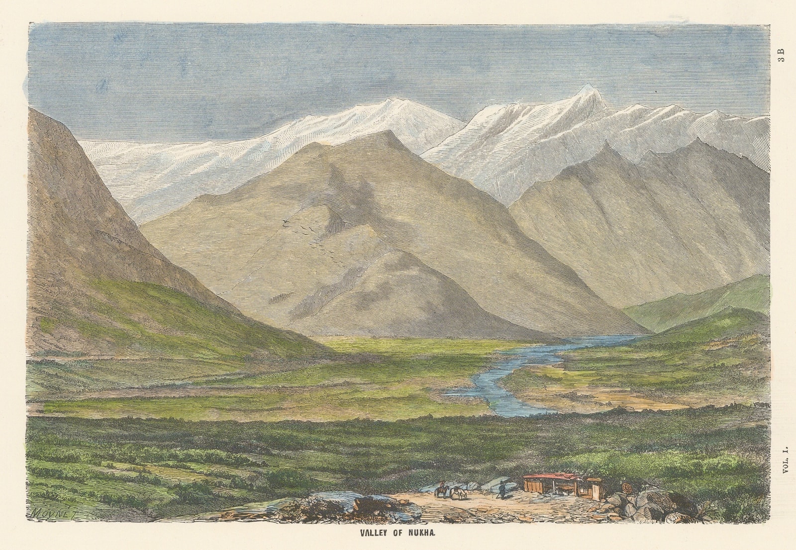 William Collins, Azerbaijan - Nukha Valley, 1870 c.
