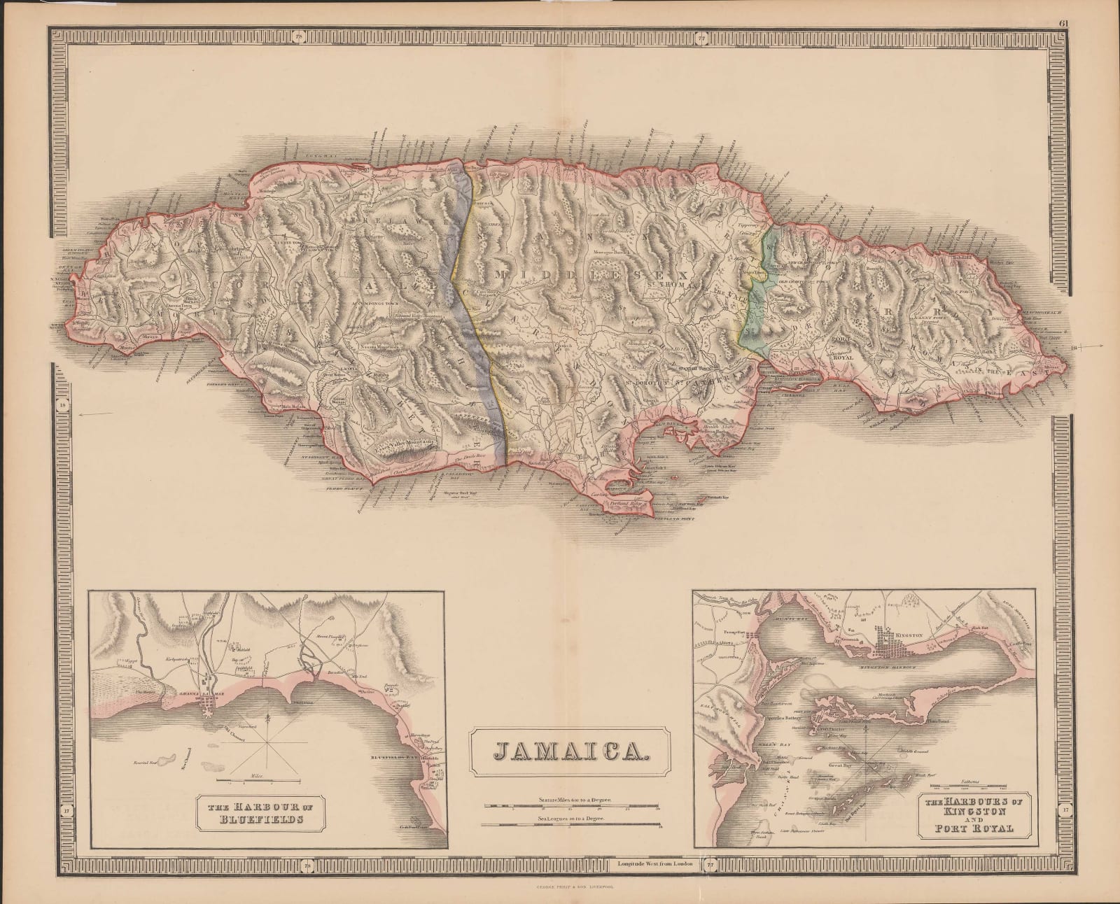 George Philip & Son Ltd., Jamaica, 1856