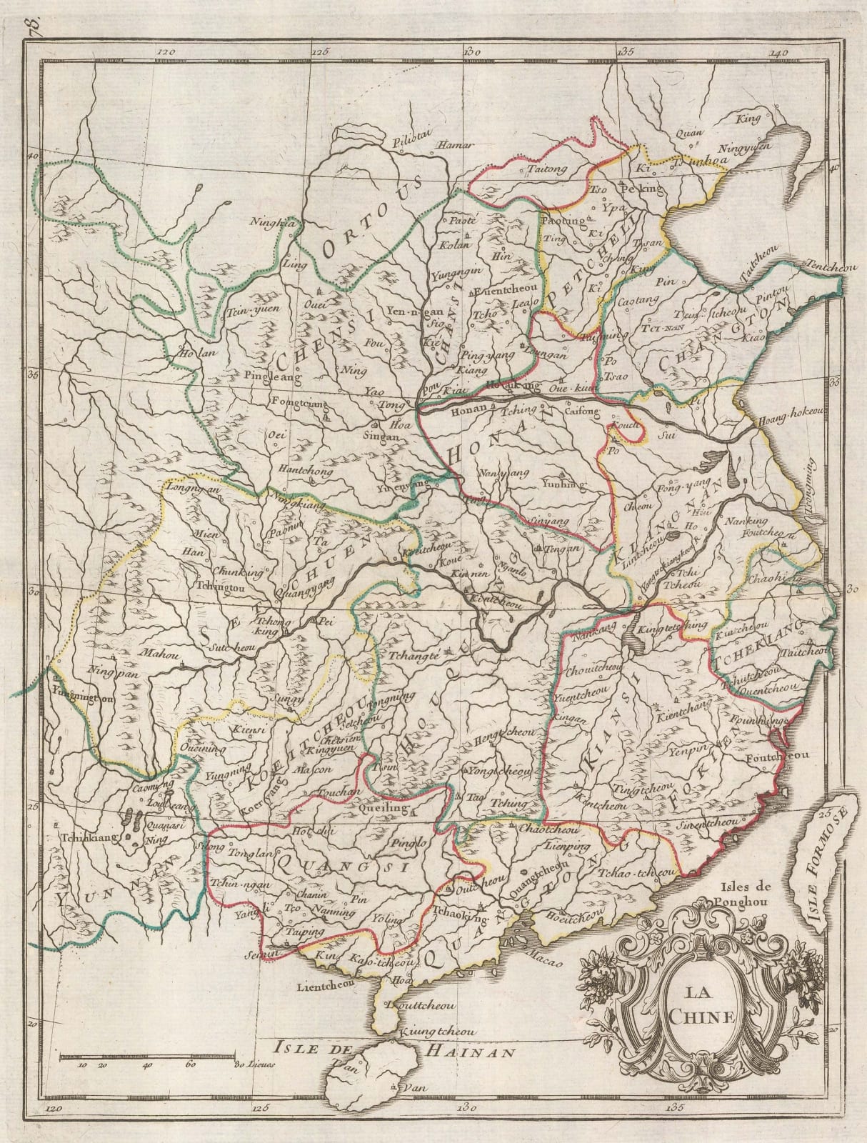 Georges-Louis Le Rouge, China, 1745 c.