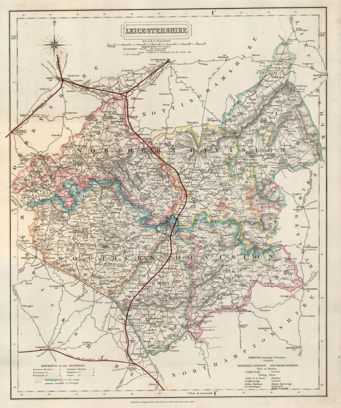 J. & C. Walker, Leicestershire, 1844
