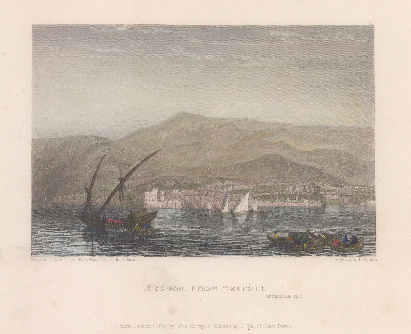 Archibald Fullarton, Lebanon - Tripoli, 1856