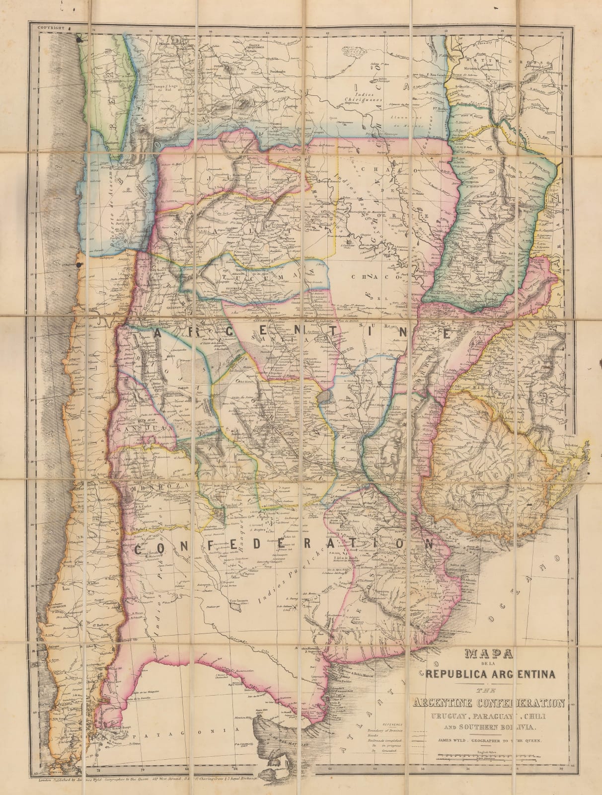 James Wyld, Argentine Confederation, 1863 c.