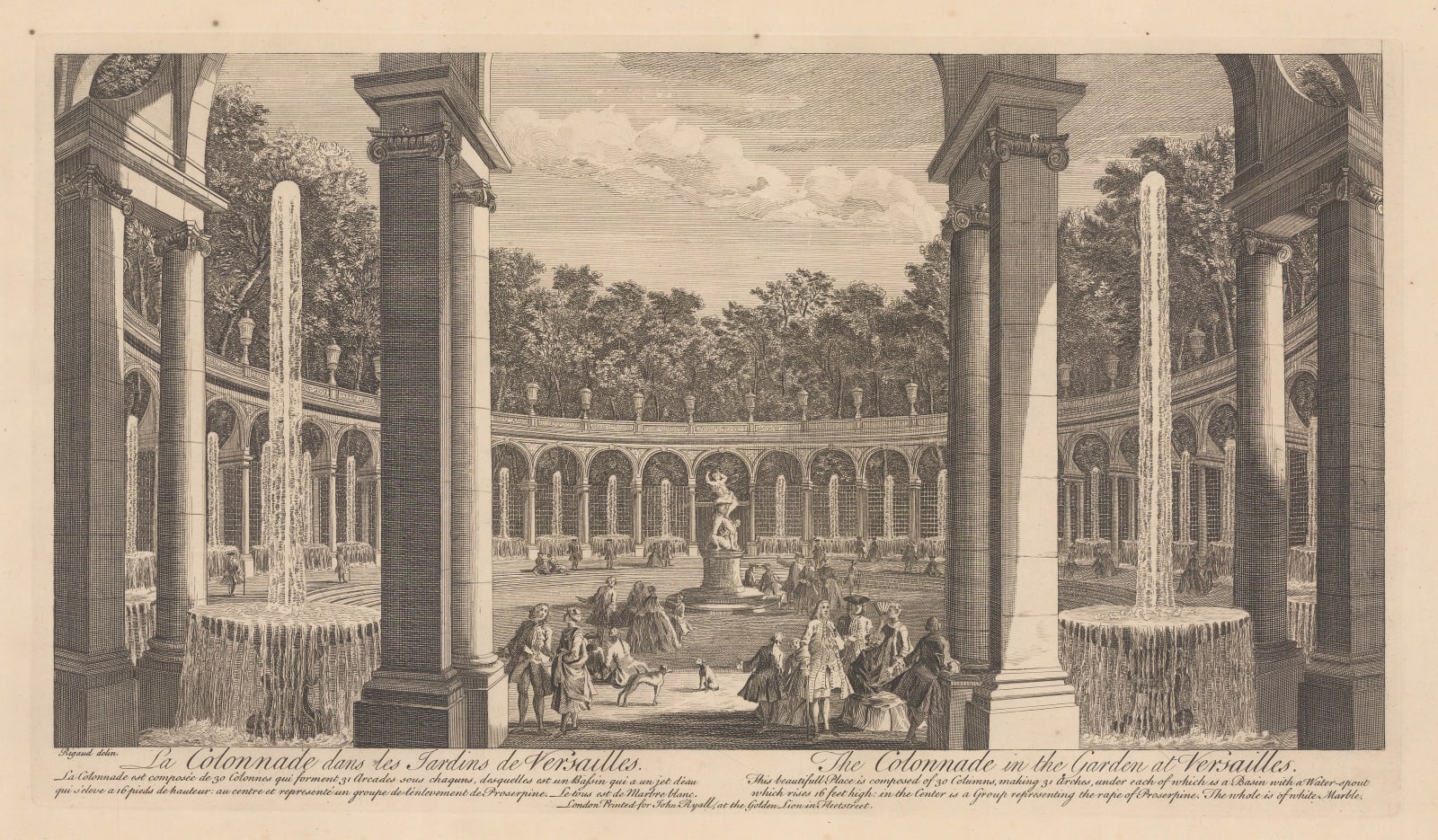 Robert Sayer, France - Paris, Versailles, 1774