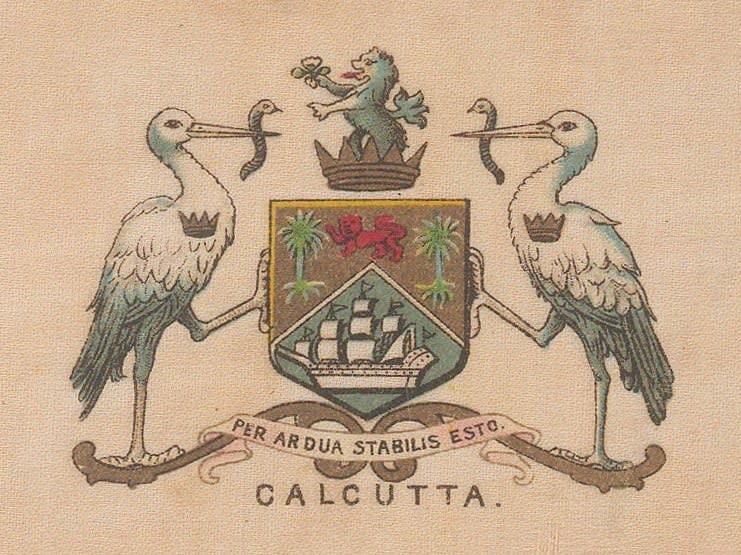 Cigarette Cards, Arms - India, Calcutta, 1915 c.