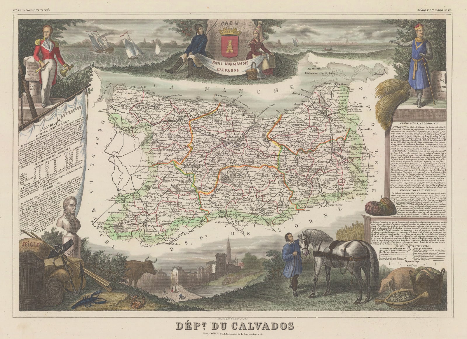 Victor Levasseur, Calvados, 1847