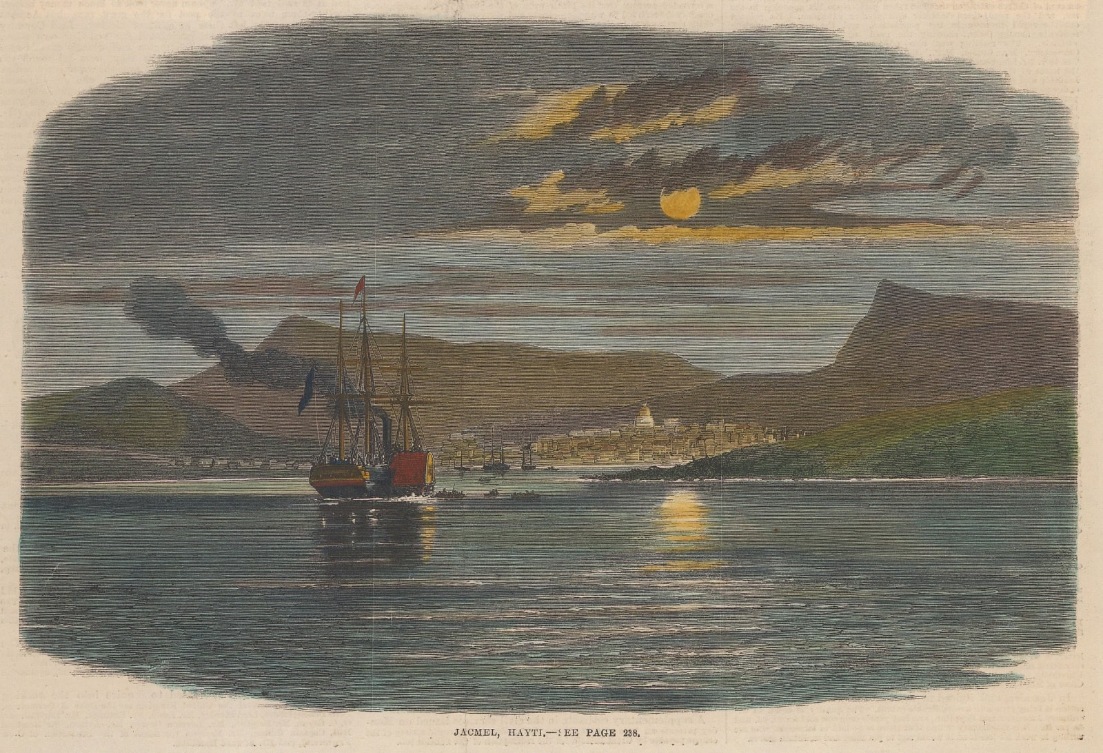 Illustrated London News (ILN), Haiti - Jacmel, 1865