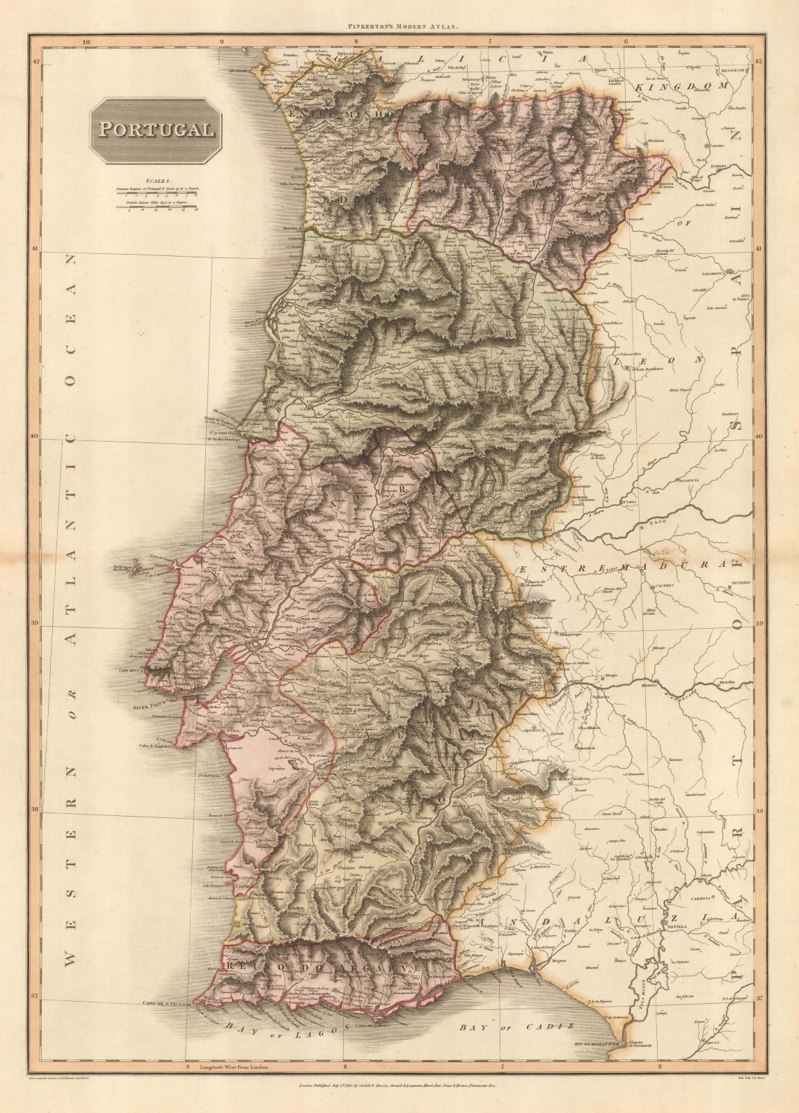 John Pinkerton, Portugal, 1813