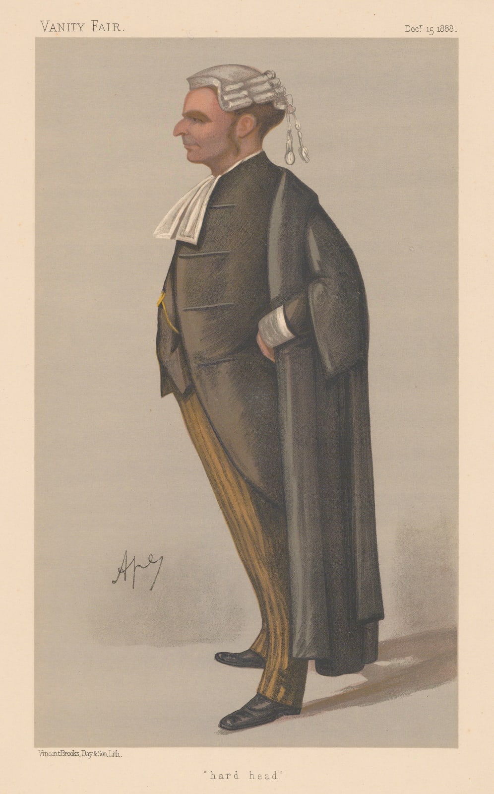 Vanity Fair, London - Portrait - Robert Bannatyne Finlay, 1888