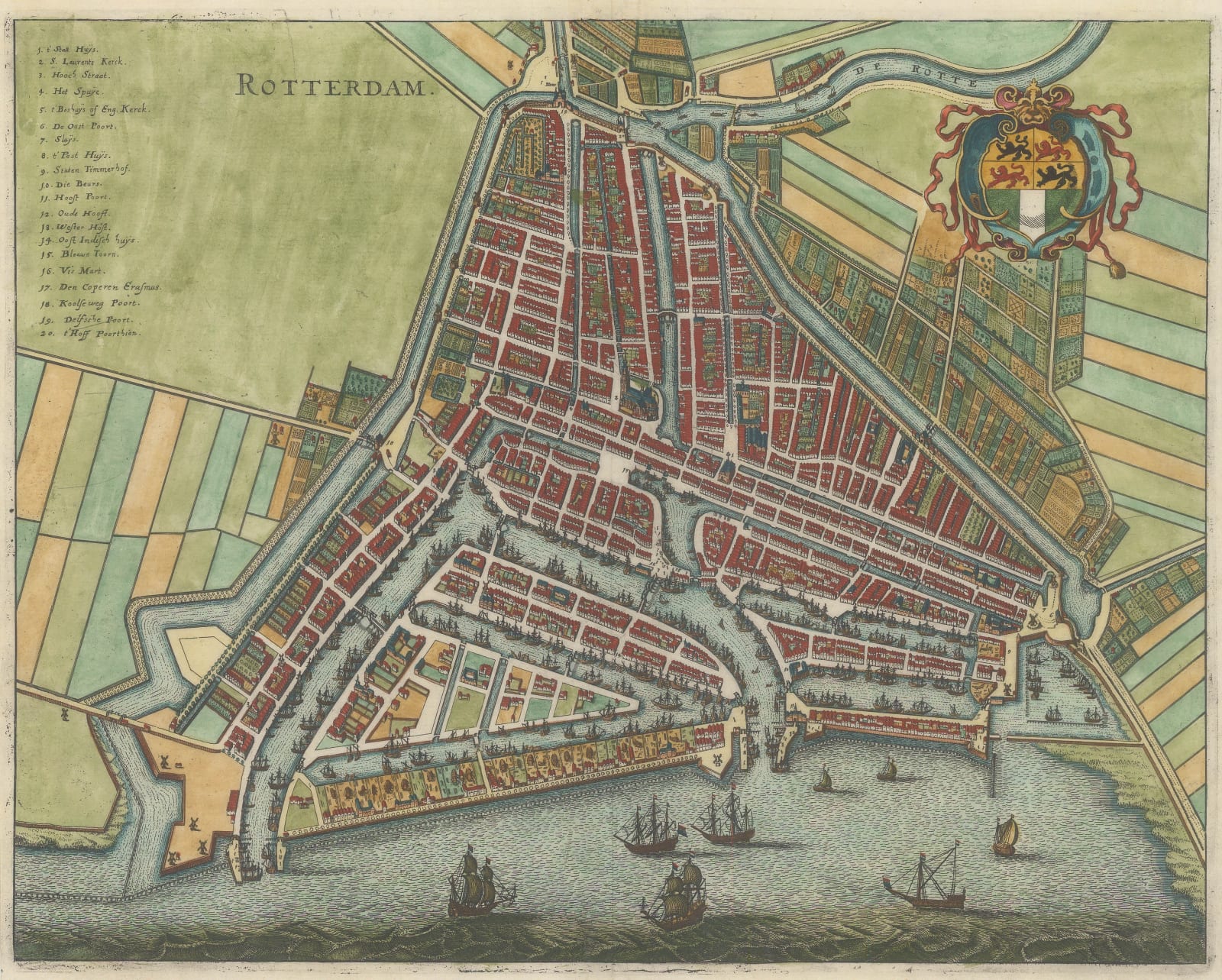 Matthäus Merian, Rotterdam, 1640 c.