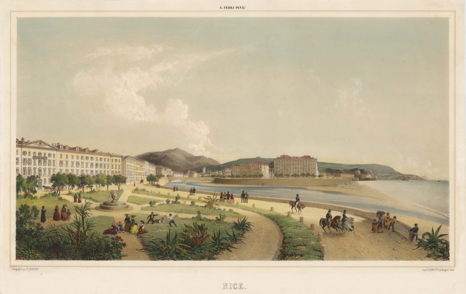 Philippe Bernoist, France - Nice, 1830 c.