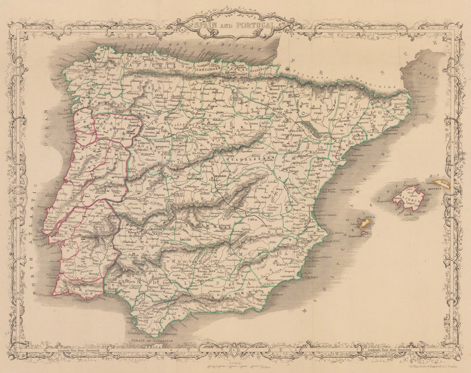 John Rapkin, Spain and Portugal, 1850 c.