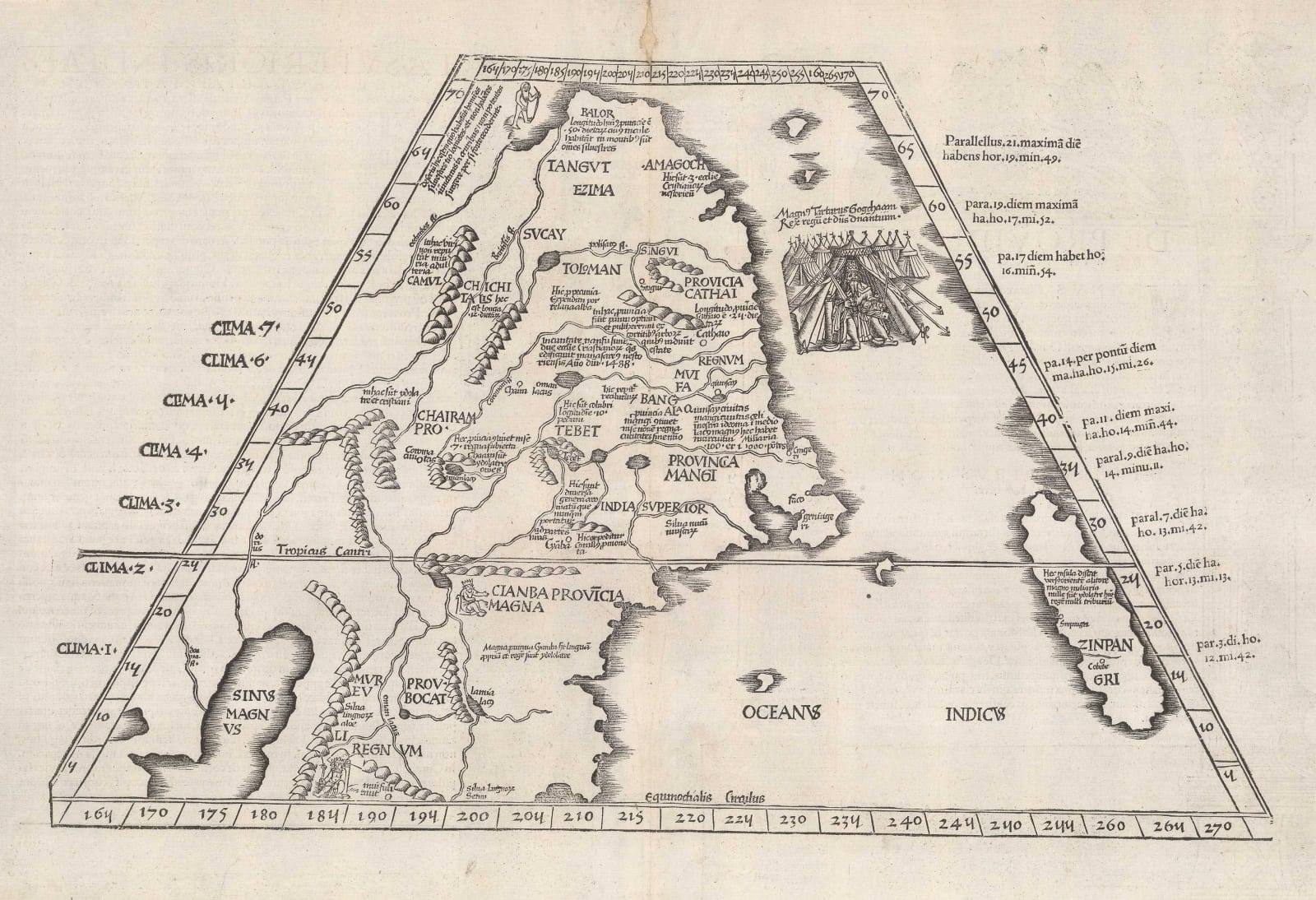 Laurent Fries, China, Japan & Tartary, 1535