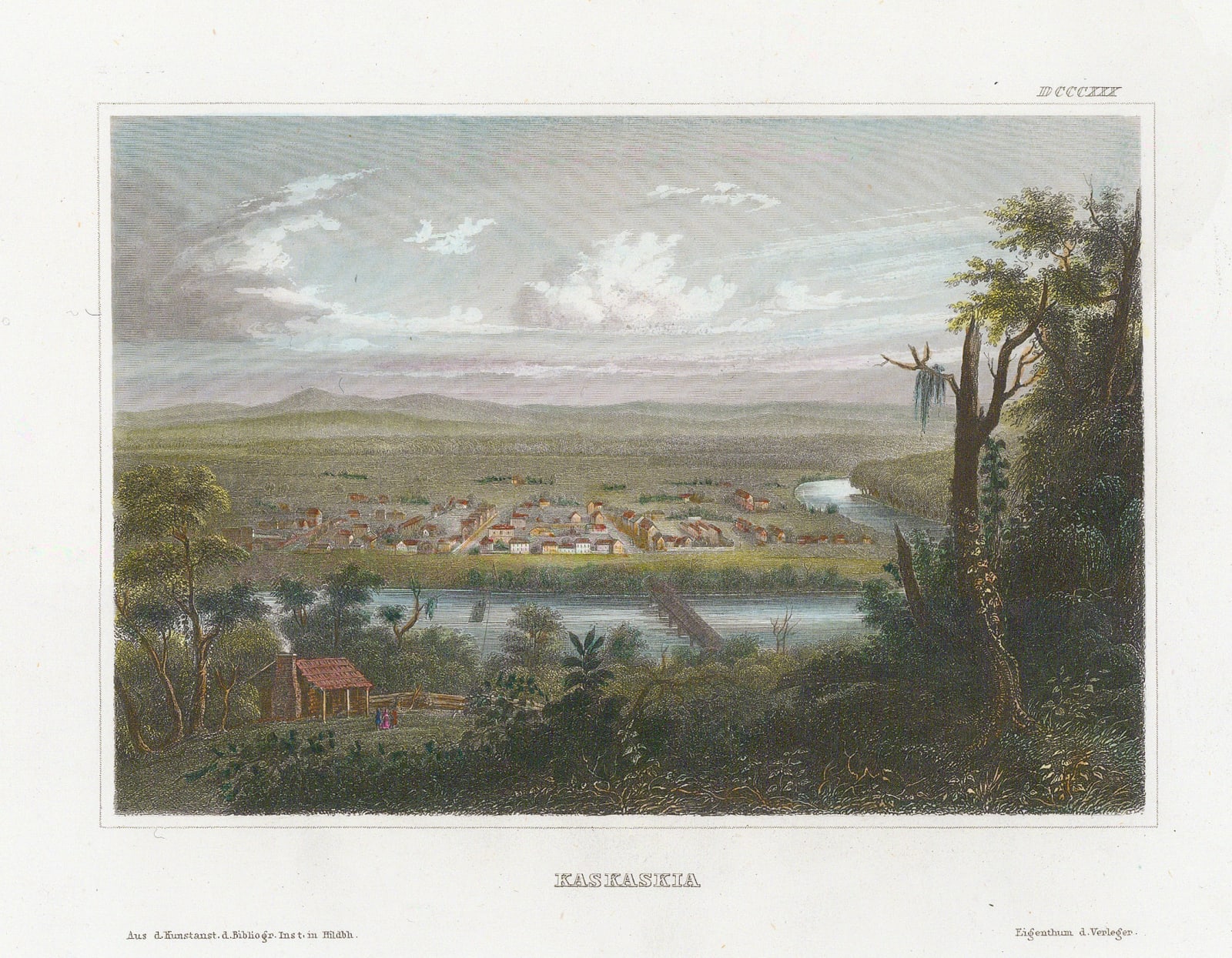 Hermann Meyer, Illinois - Kaskaskia, 1836