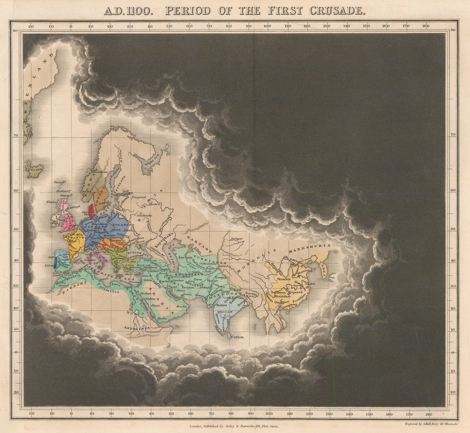 Edward Quin, A.D. 1100. Period of the First Crusade, 1830 c.