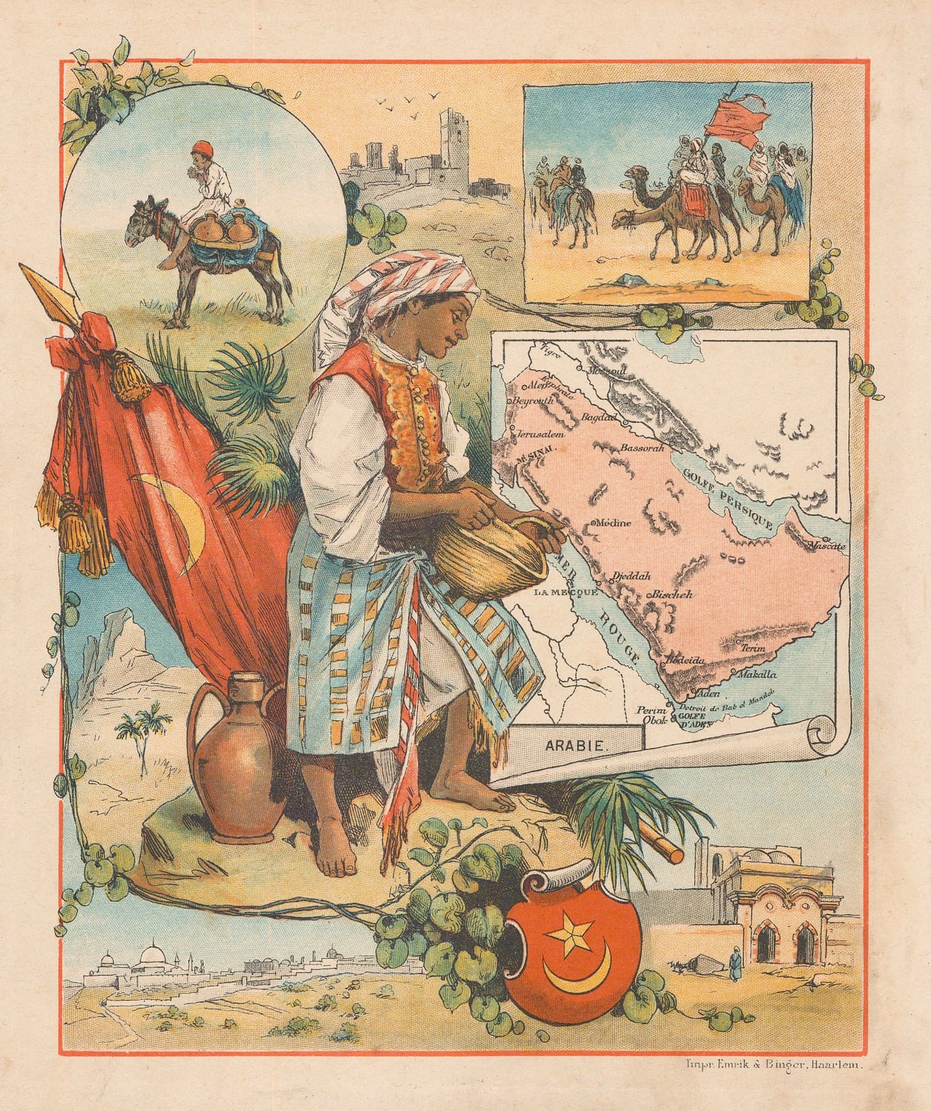 Emrik & Binger, Arabia, 1880 (c.)