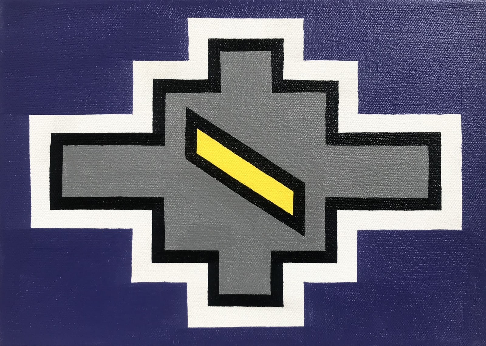 Esther Mahlangu , Ndebele Abstract , 2019