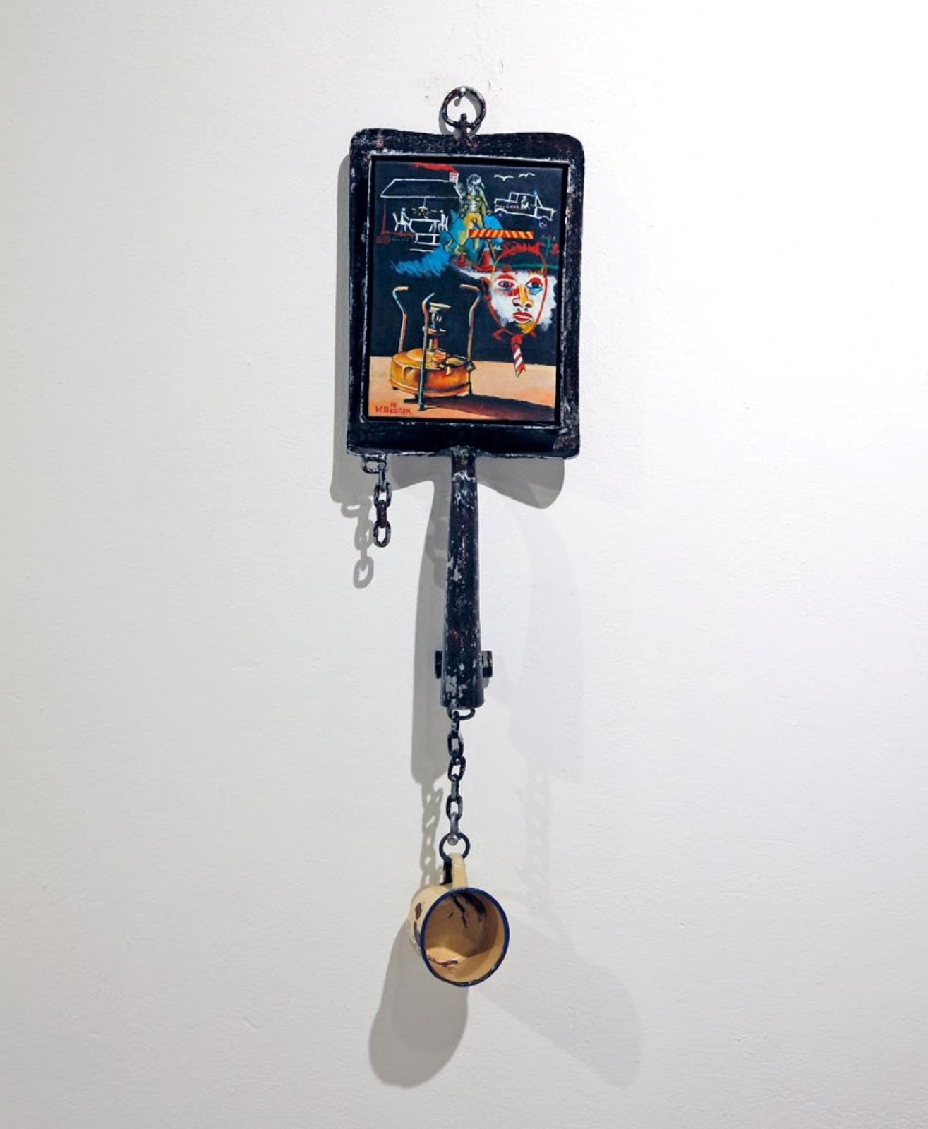 Dr. Willie Bester, Spade with mug, 2016