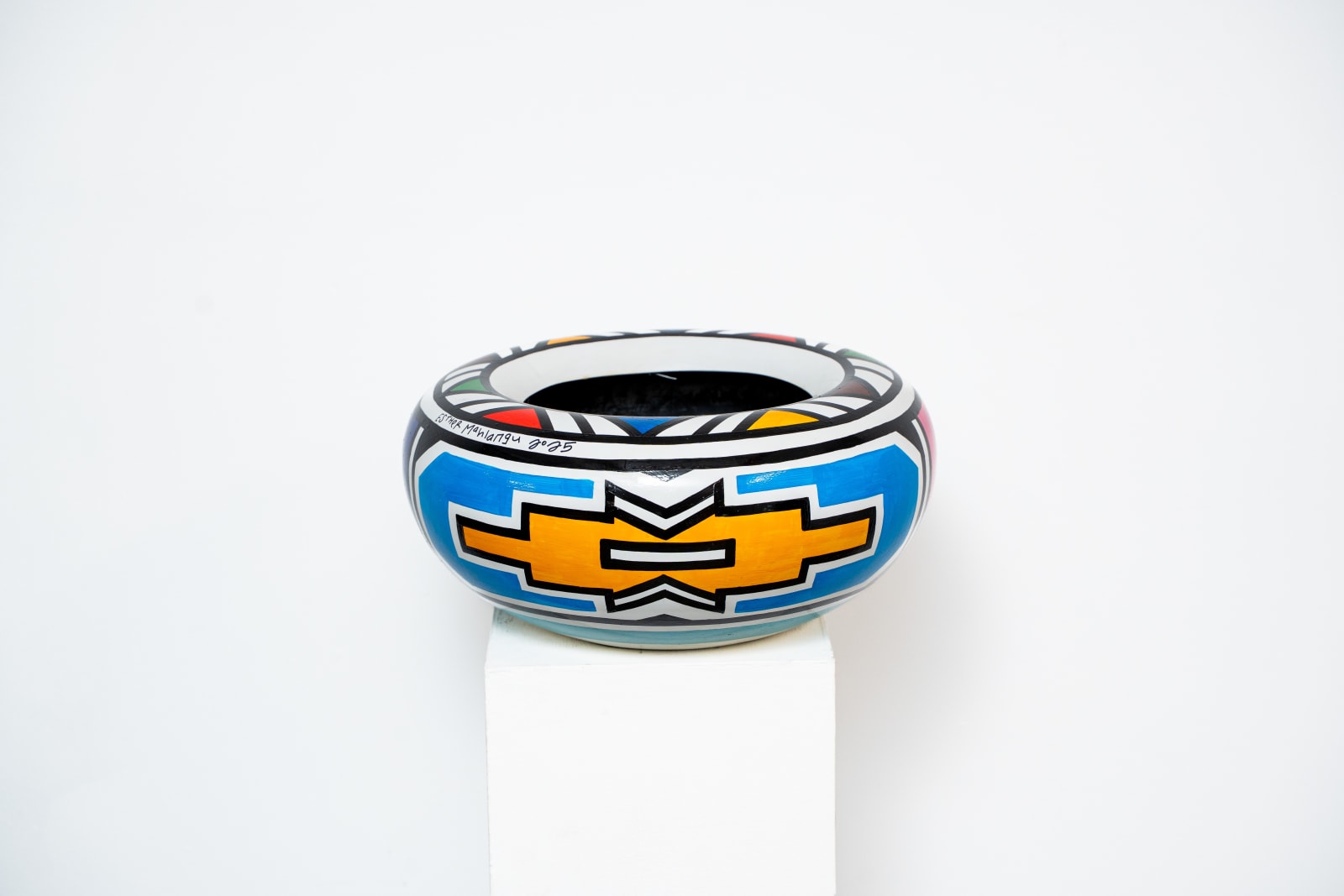 Esther Mahlangu, Vessel , 2025