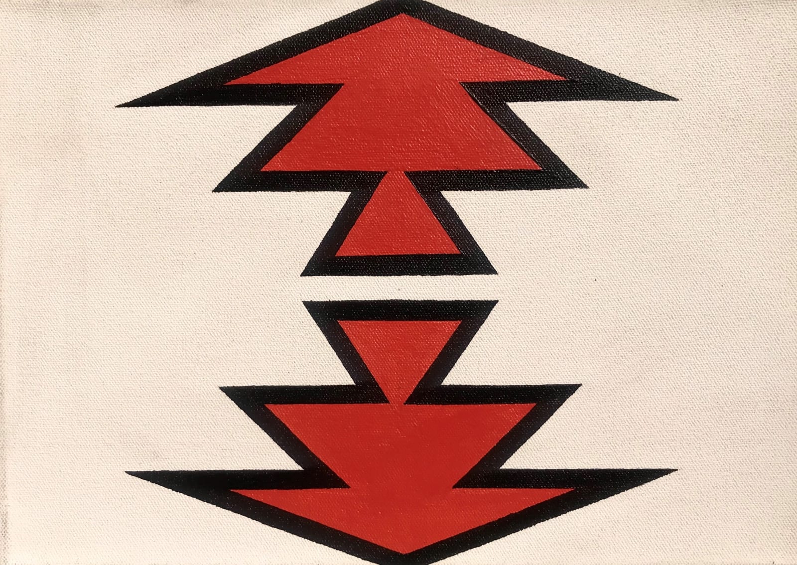 Esther Mahlangu, Ndebele Abstract , 2019
