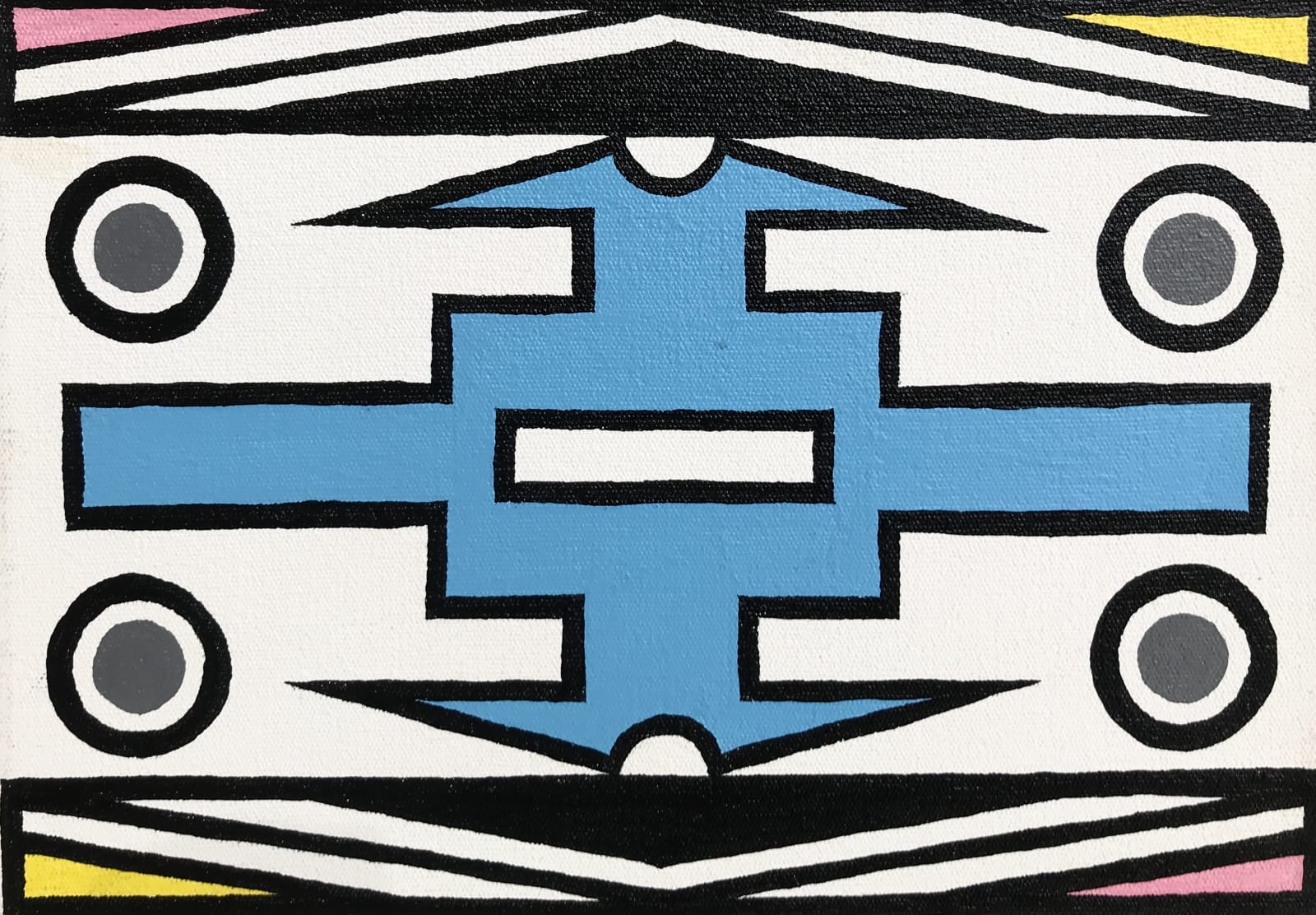 Esther Mahlangu, Ndebele Abstract , 2019