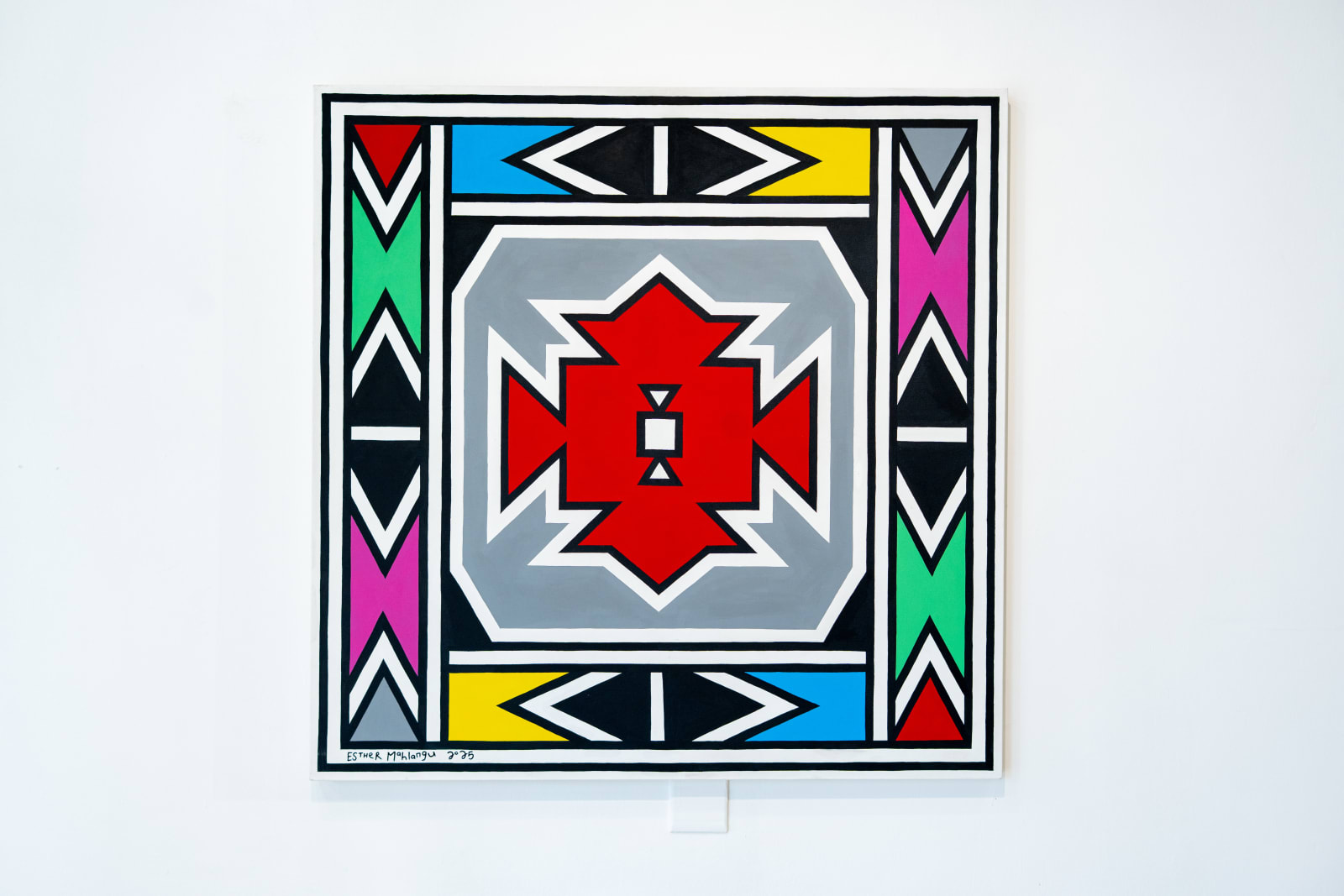 Esther Mahlangu, Untitled, 2025