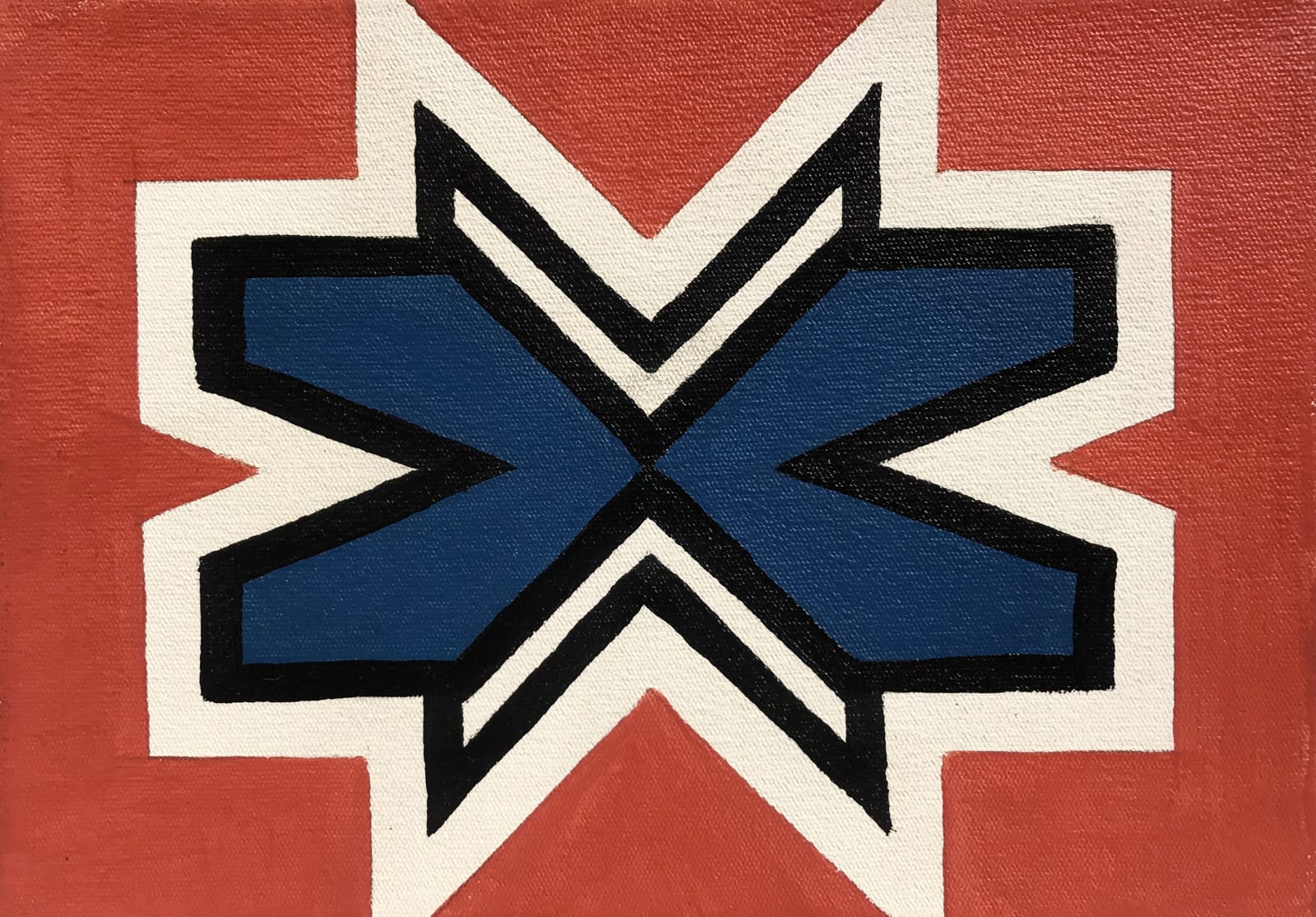 Esther Mahlangu, Ndebele Abstract , 2019