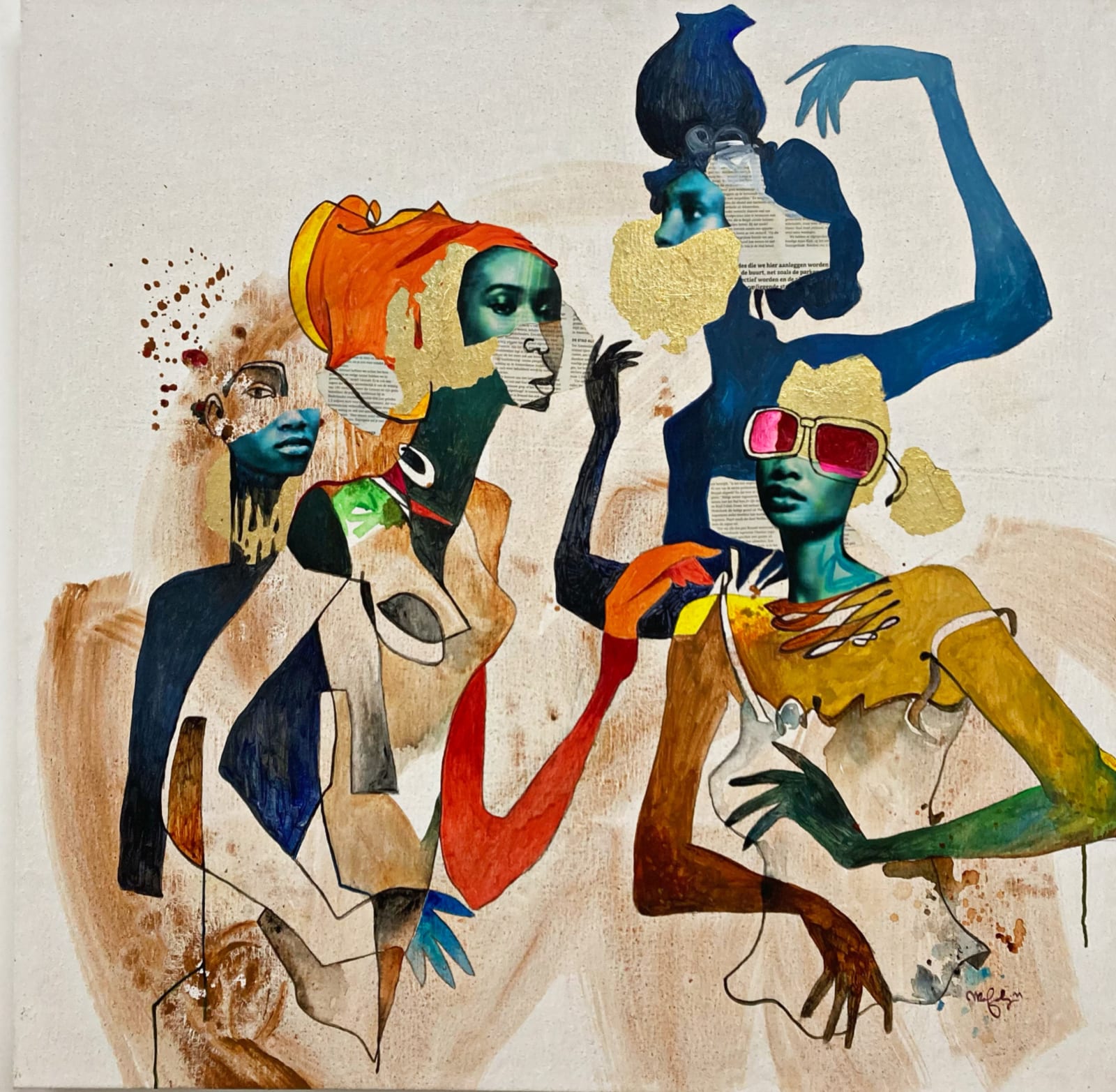 Papytsho Mafolo, From Dream to Reality II, 2021