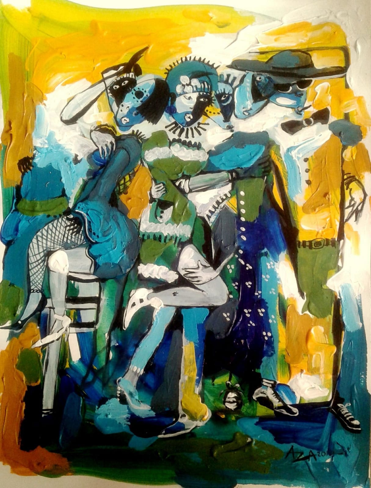 Aza Mansongi, Carrefour1, 2018