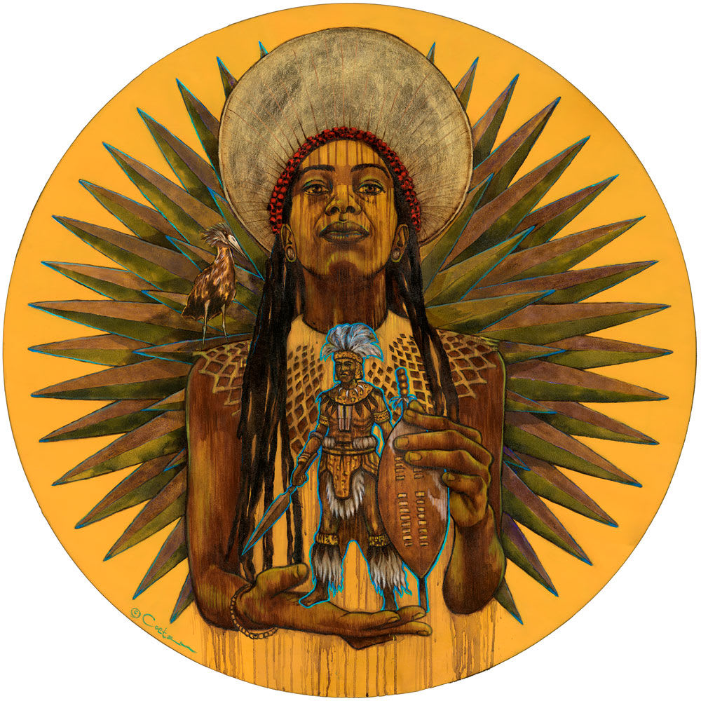 Chantal Coetzee, Queen Nandi of the Zulu Kingdom, 2022