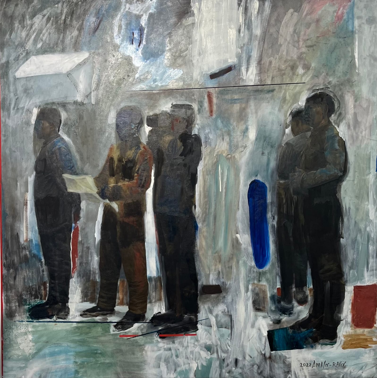 Arlene Amaler-Raviv, WAITING GAME, 2022