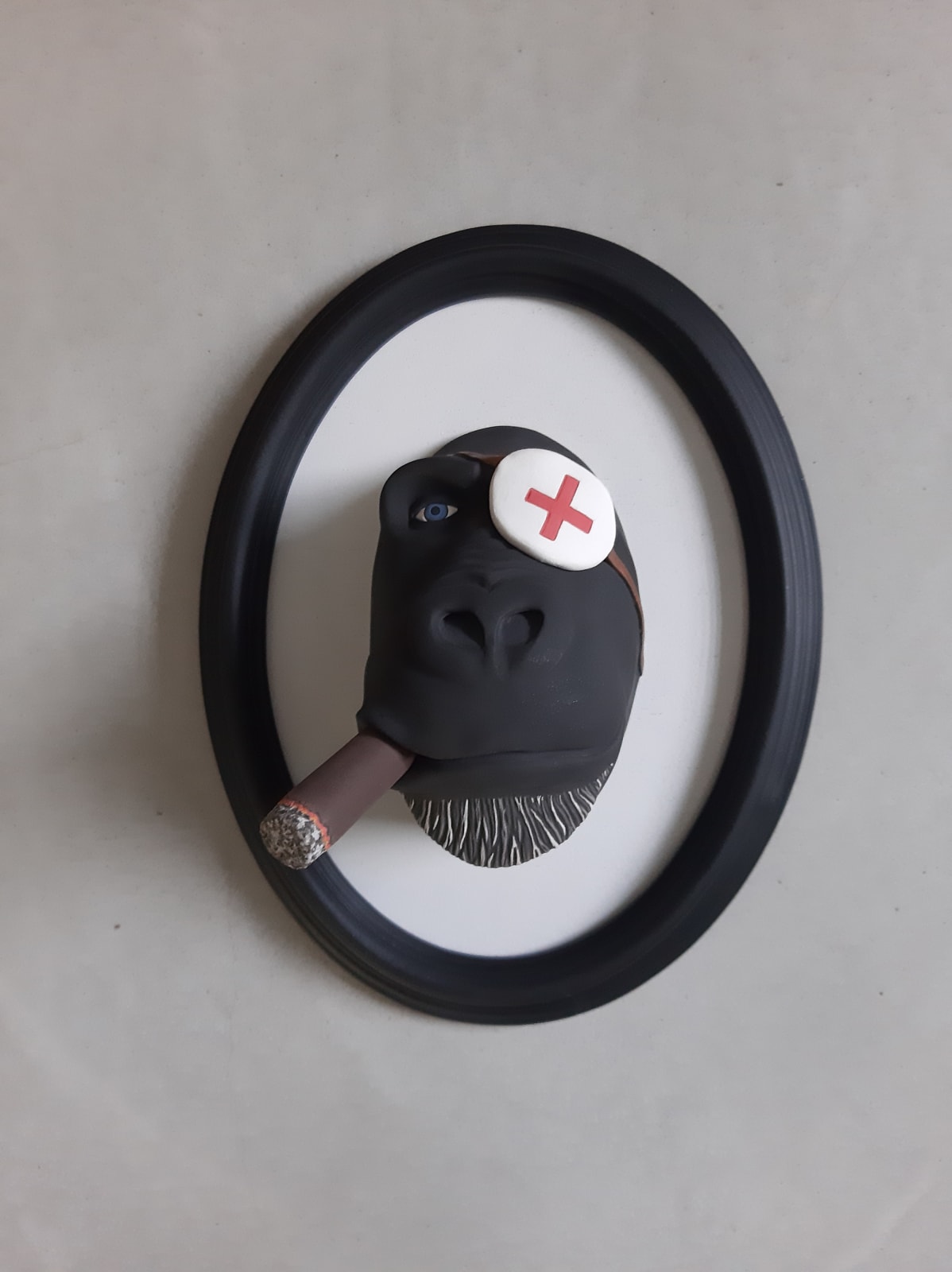 Mark Chapman, Cigar Smoking Gorilla , 2020