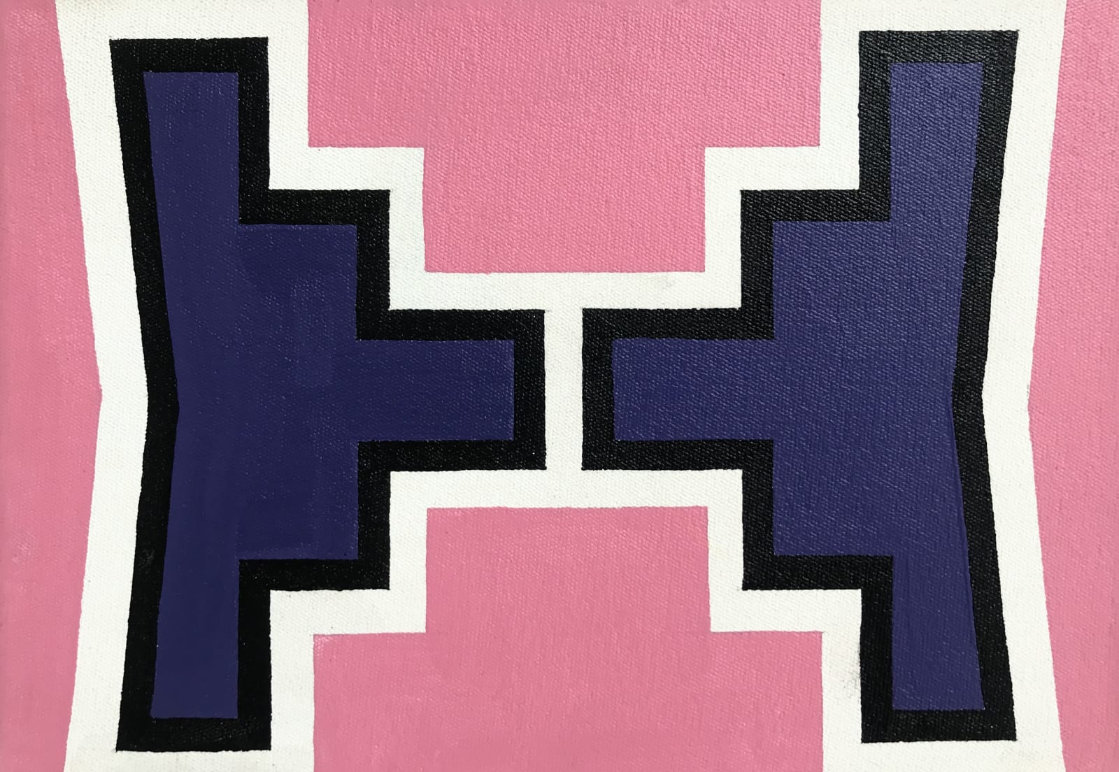 Esther Mahlangu , Ndebele Abstract , 2019