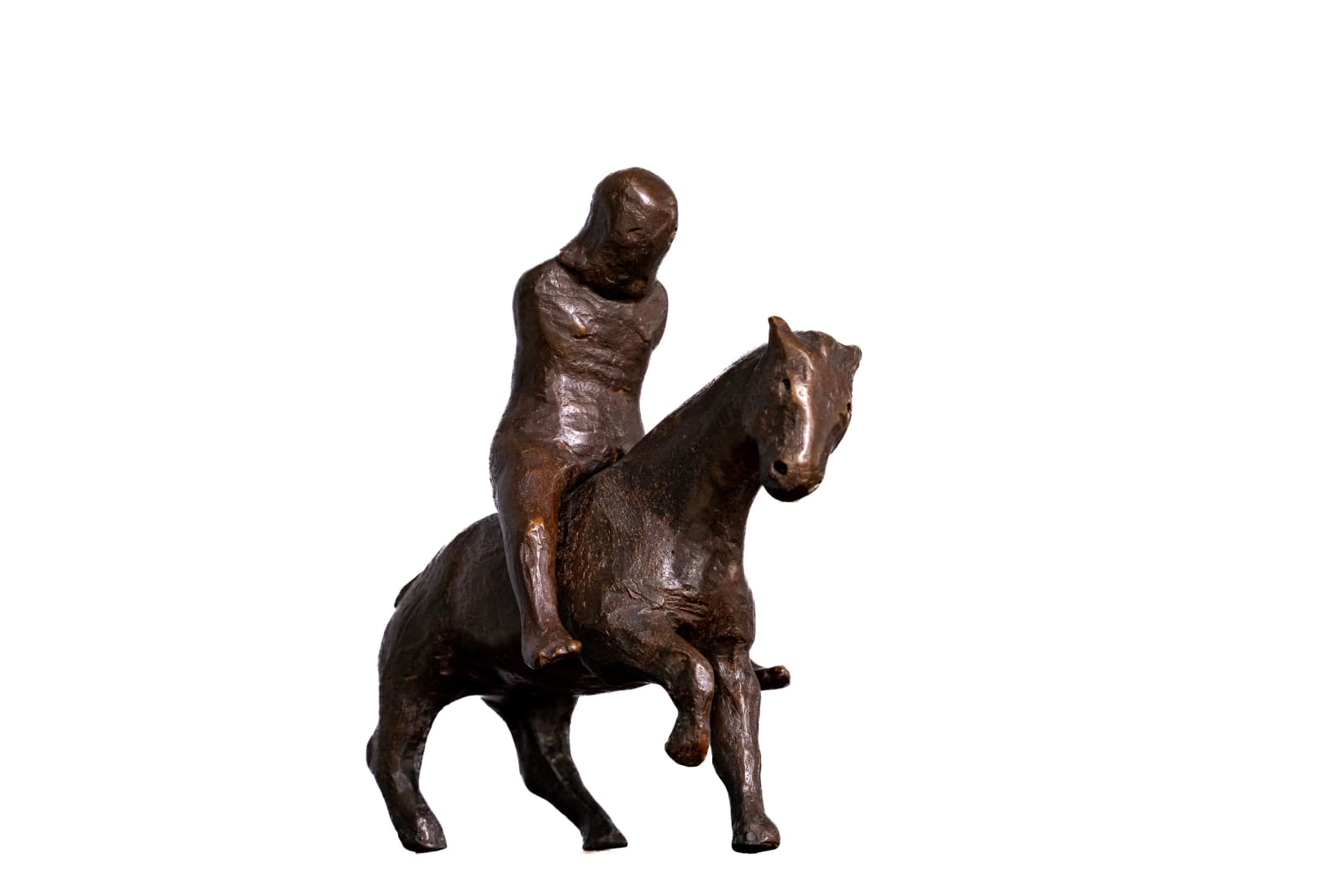 Wilma Cruise, Untitled (Horse and Hooded Rider), 2013