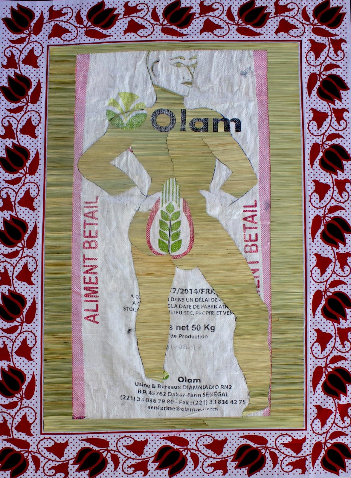 Adejoke Tugbiyele, Olam (Male Nude) - Psychic Self Portrait - C002299, 2019