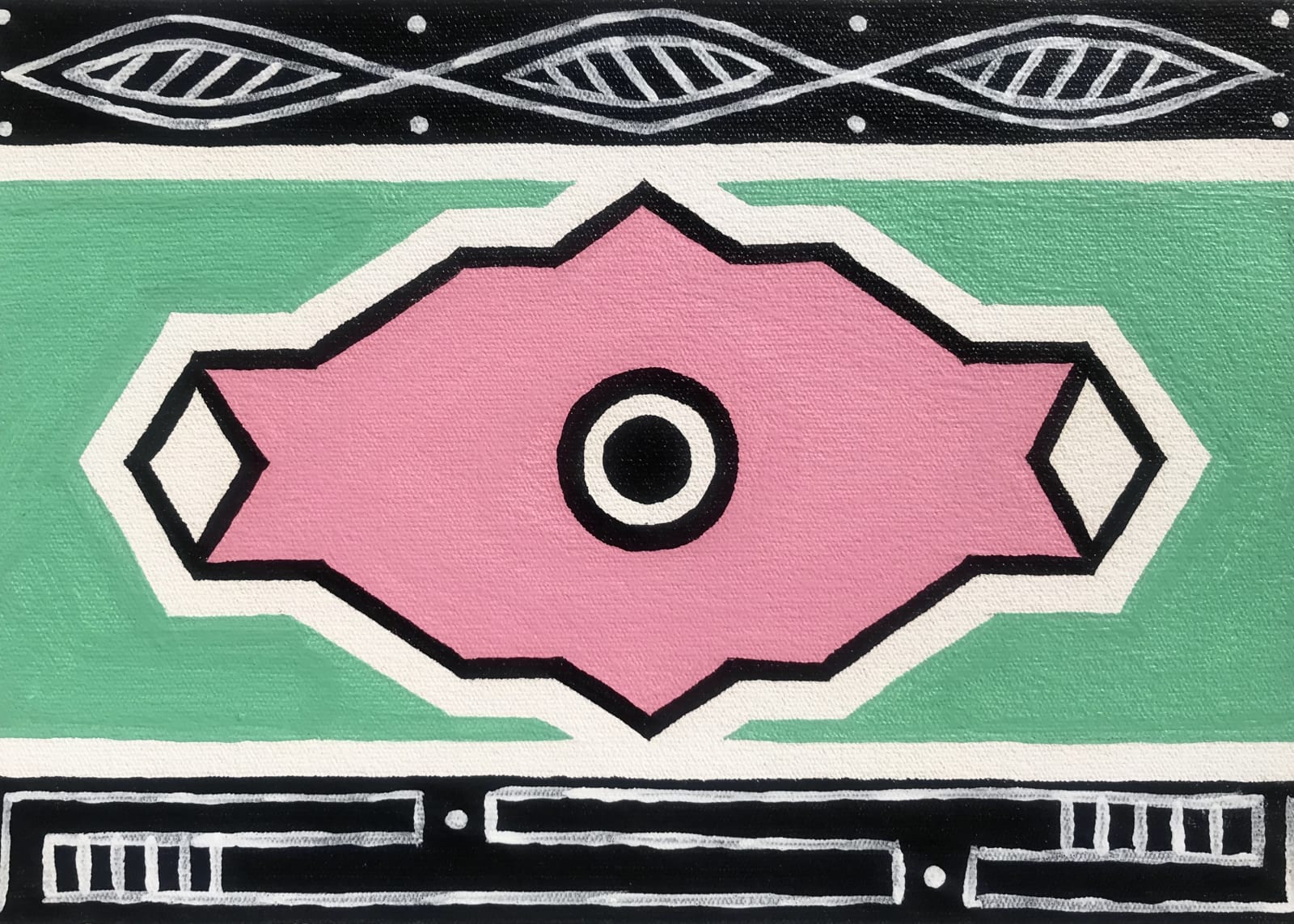 Esther Mahlangu, Ndebele Abstract , 2019