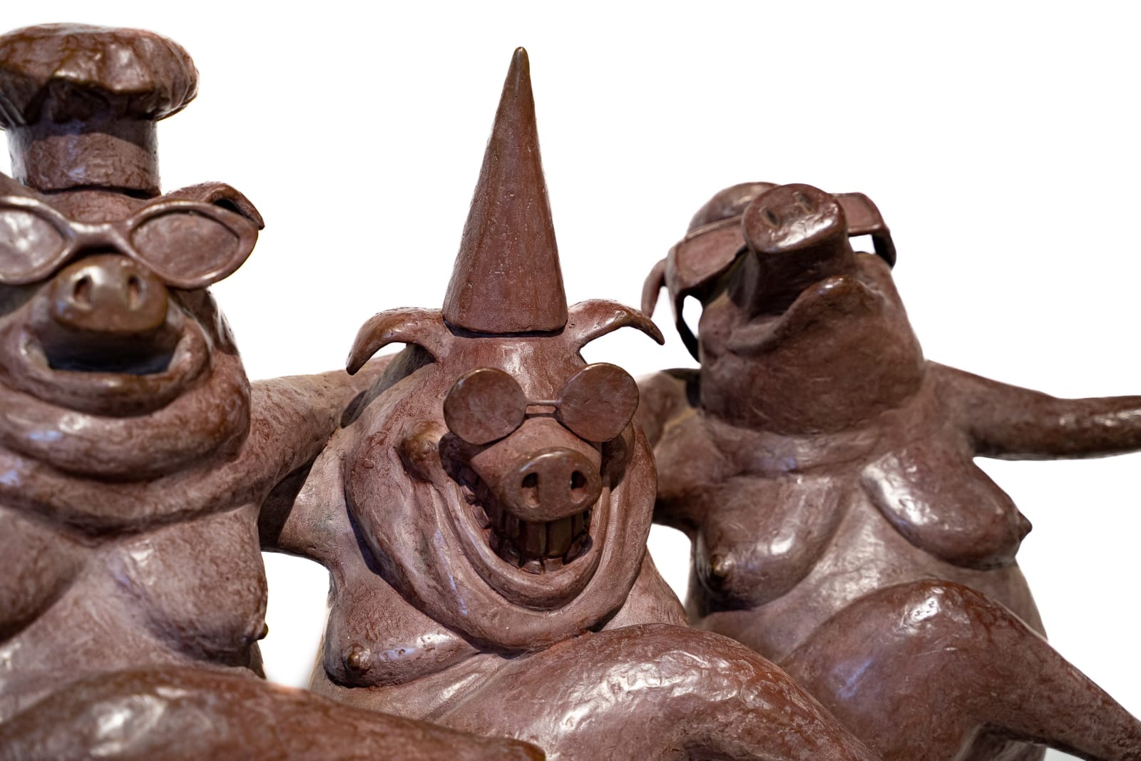 Carol Cauldwell, My Three Pigs, 2012