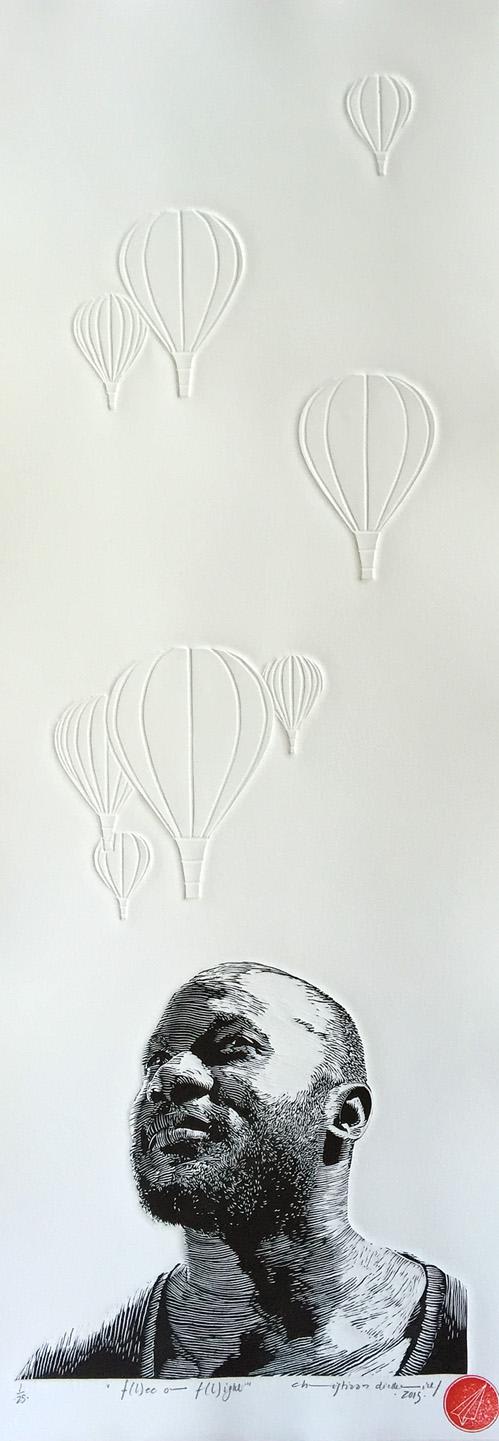 Christiaan Diedericks, Paper Dreams: F(l)ee F(l)ight, 2015