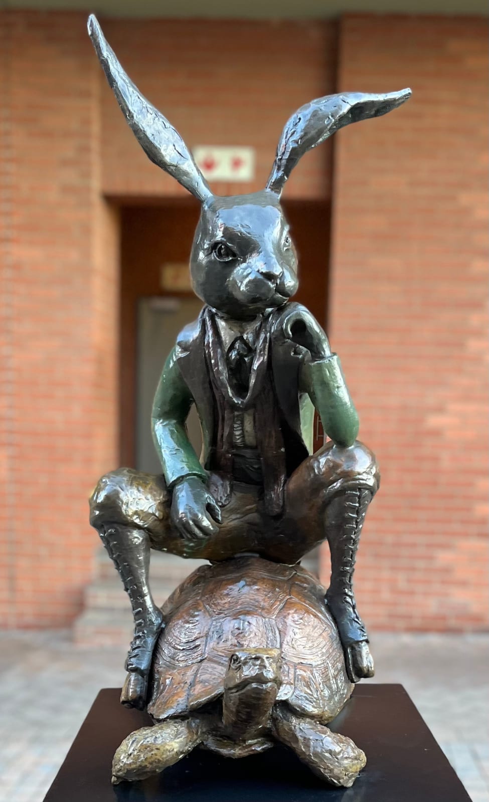 Carol Cauldwell, Rabbit Tortoise , 2023