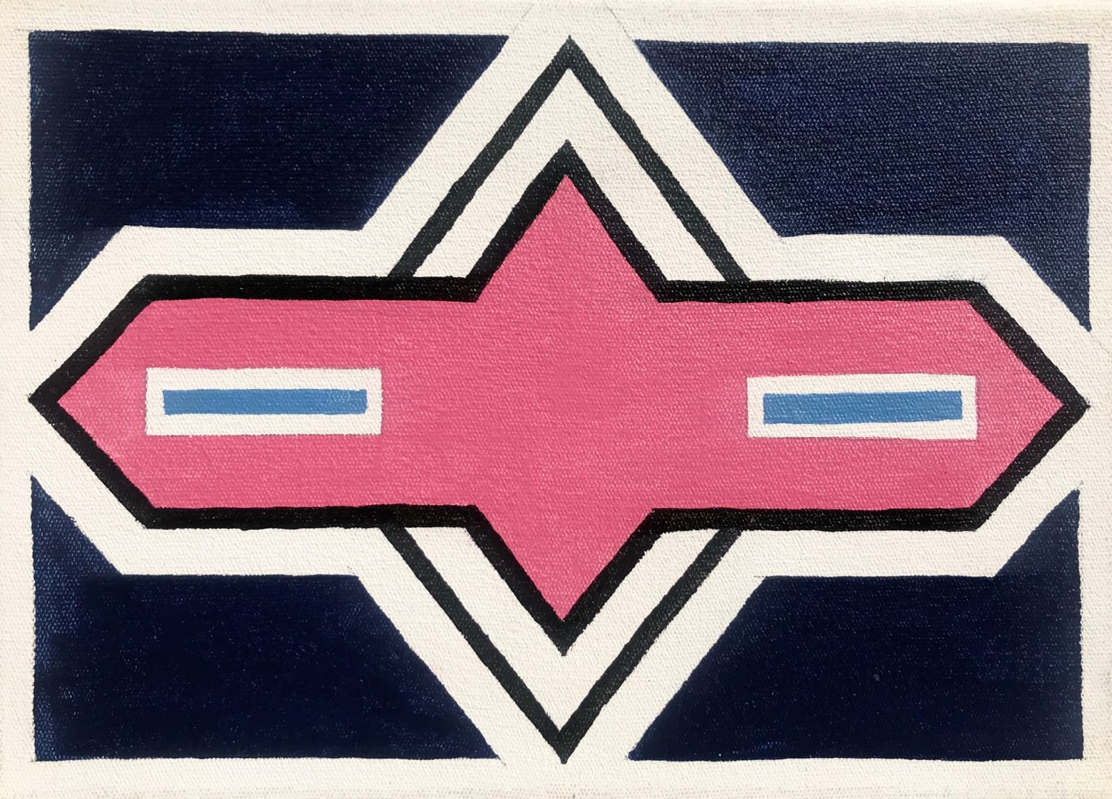 Esther Mahlangu, Ndebele Abstract, 2019