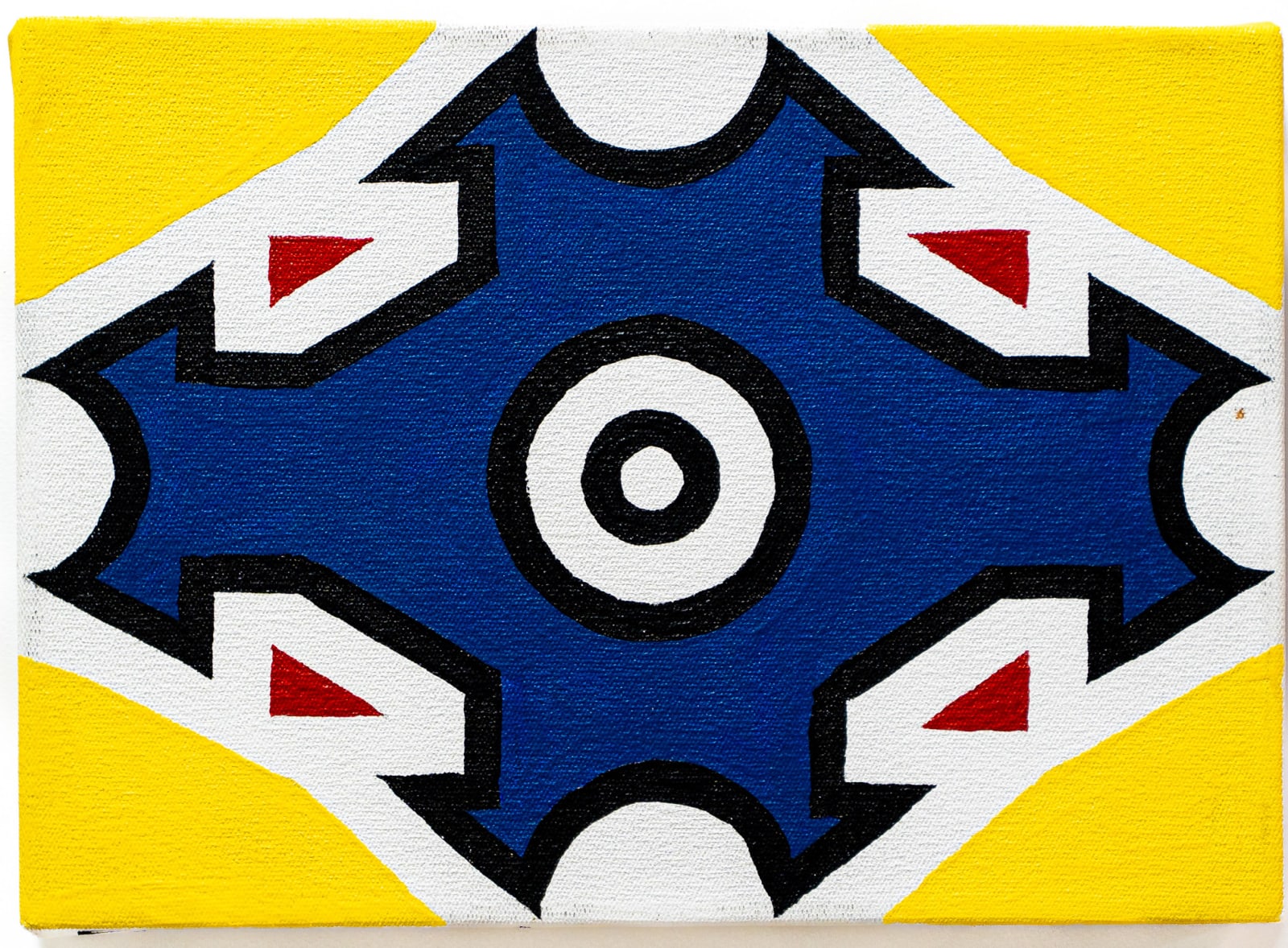 Esther Mahlangu, Ndebele Abstract, 2022