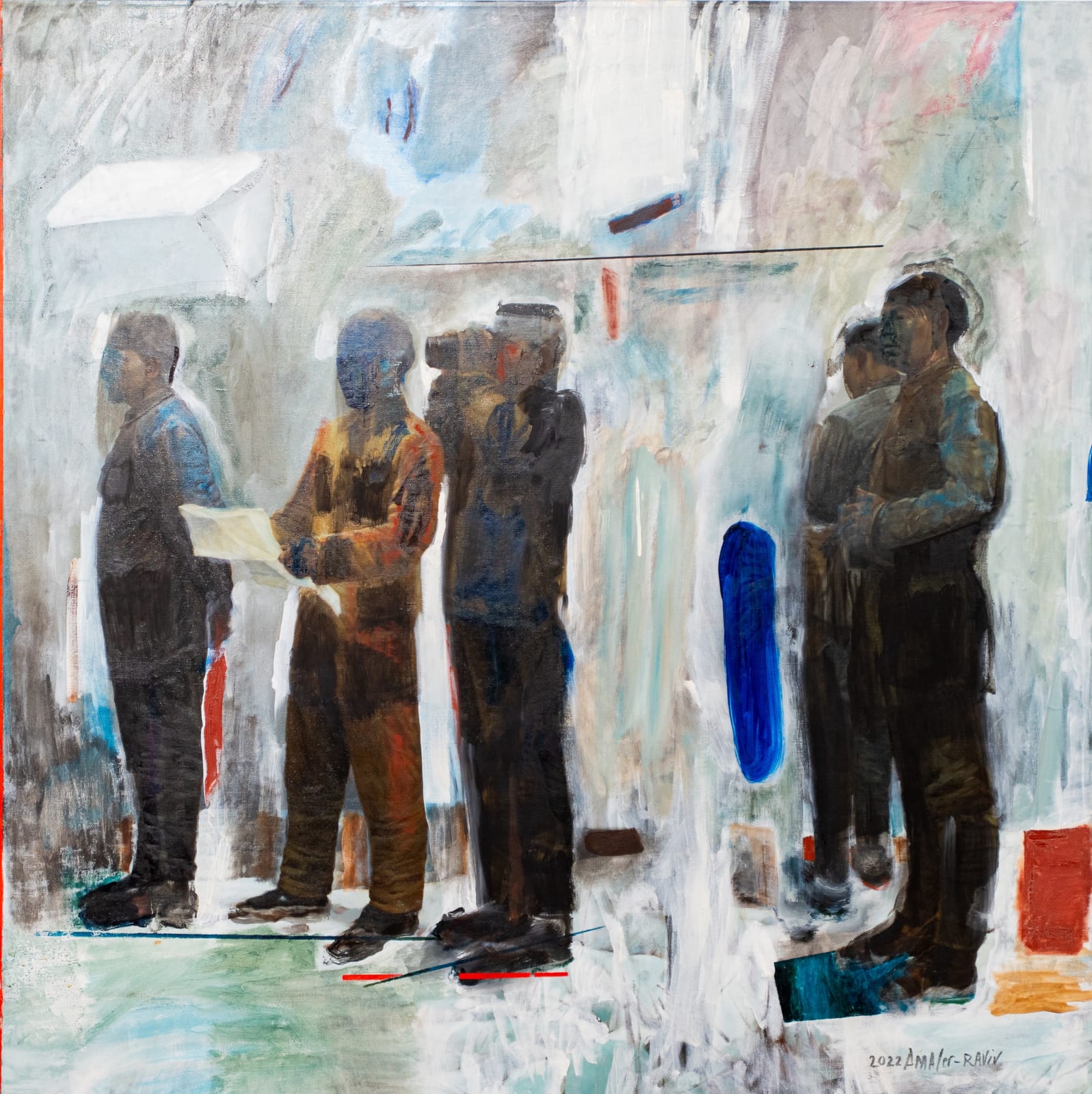 Arlene Amaler-Raviv, WAITING GAME, 2022