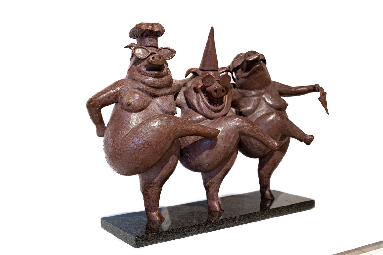 Carol Cauldwell, My Three Pigs, 2012
