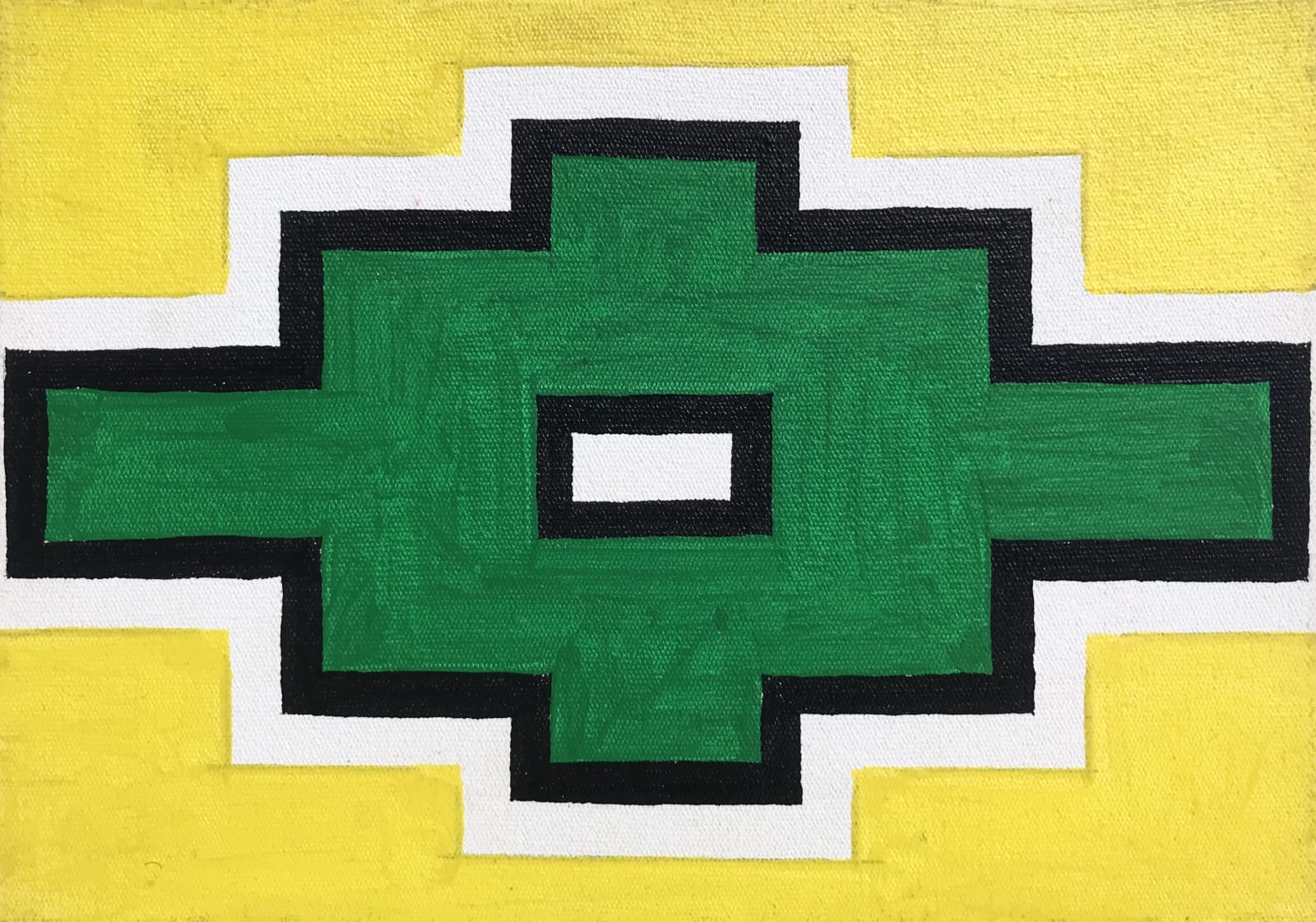 Esther Mahlangu, Ndebele Abstract , 2019