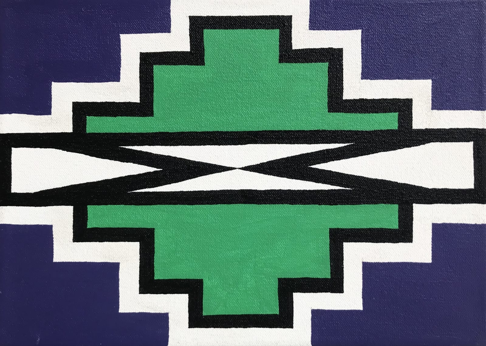 Esther Mahlangu, Ndebele Abstract , 2019