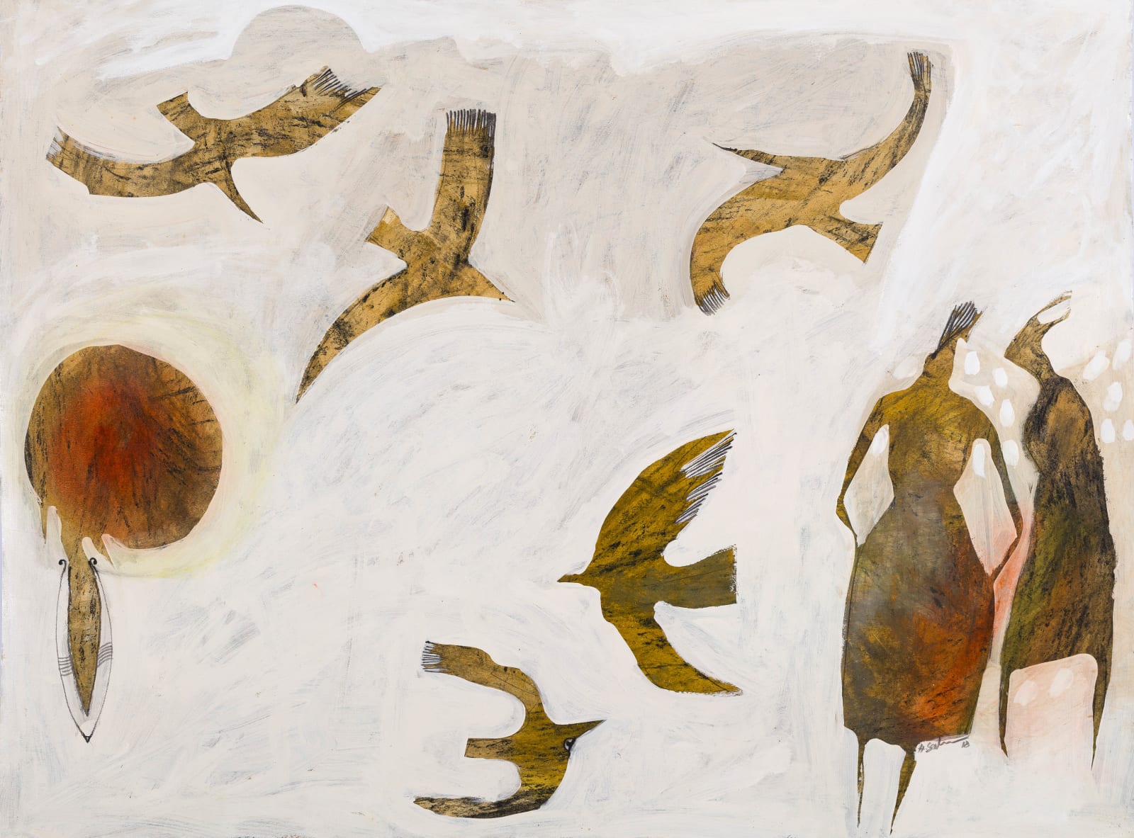 Hussein Salim, The Open Horizon Sequence V, 2018