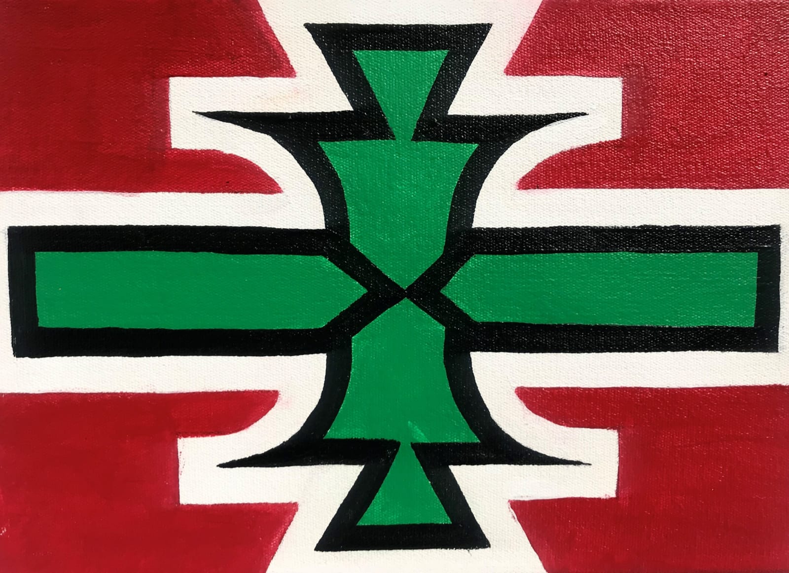 Esther Mahlangu, Ndebele Abstract , 2019